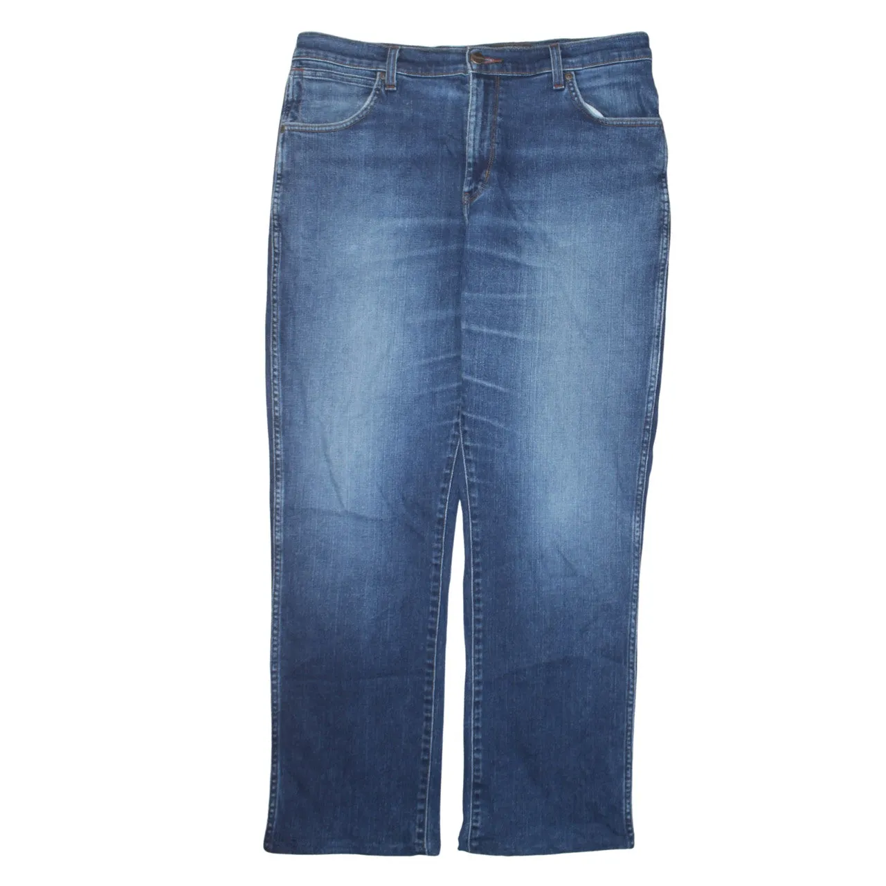 Wrangler 90's Lightwash Straight Leg Baggy Jeans / Pants 36 Blue sold by Vintage Club product image thumbnail 2
