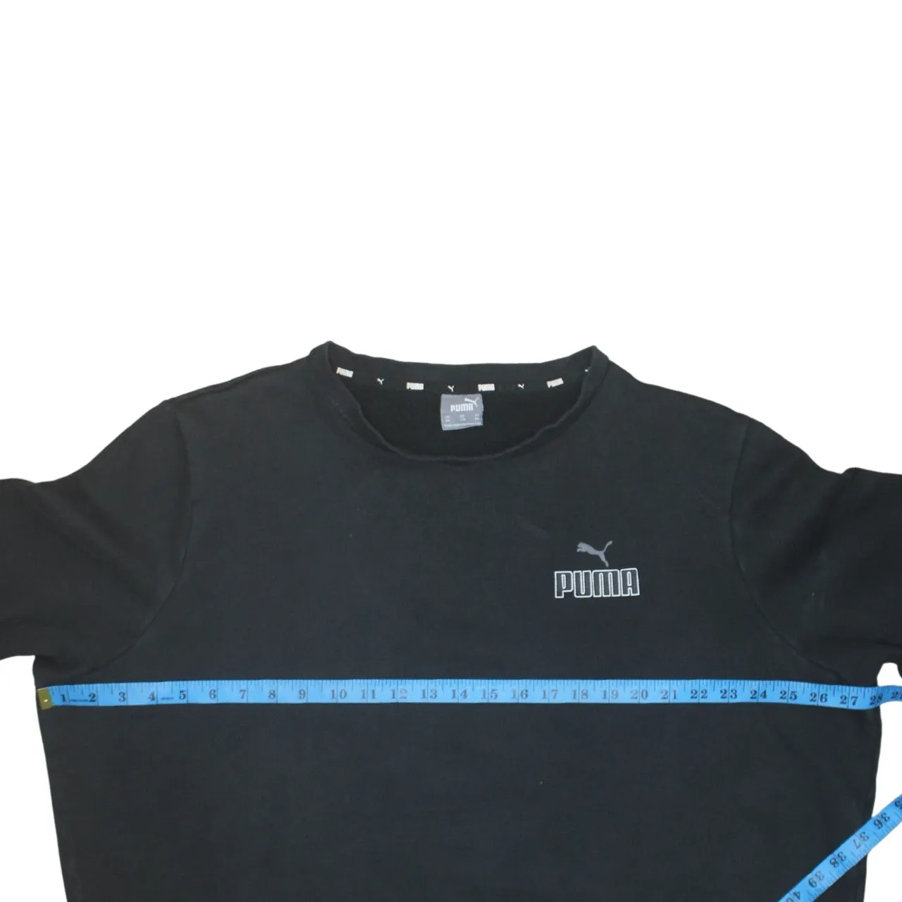 Puma 90's Lightweight Crew Neck Sweatshirt XXLarge (2XL) Black sold by Vintage Club product image thumbnail 5