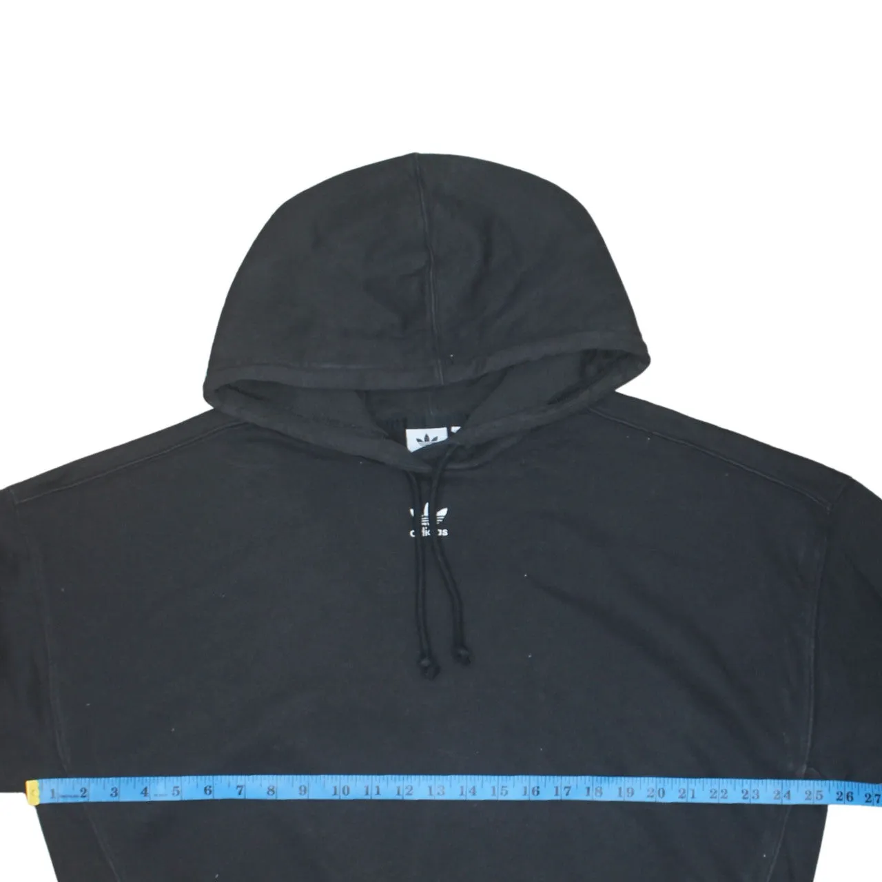 Adidas 90's Crop Pullover Hoodie XLarge Black sold by Vintage Club product image thumbnail 5