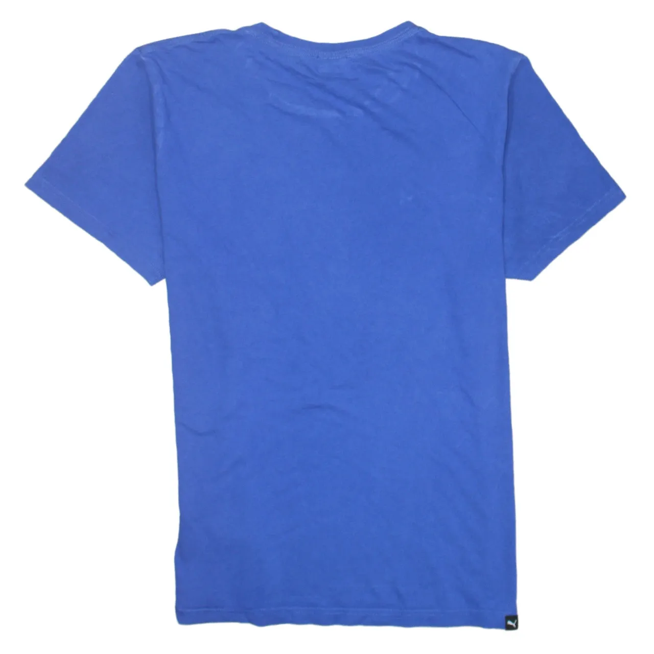 Puma 90's Spellout Short Sleeves T Shirt Large Blue sold by Vintage Club product image thumbnail 2