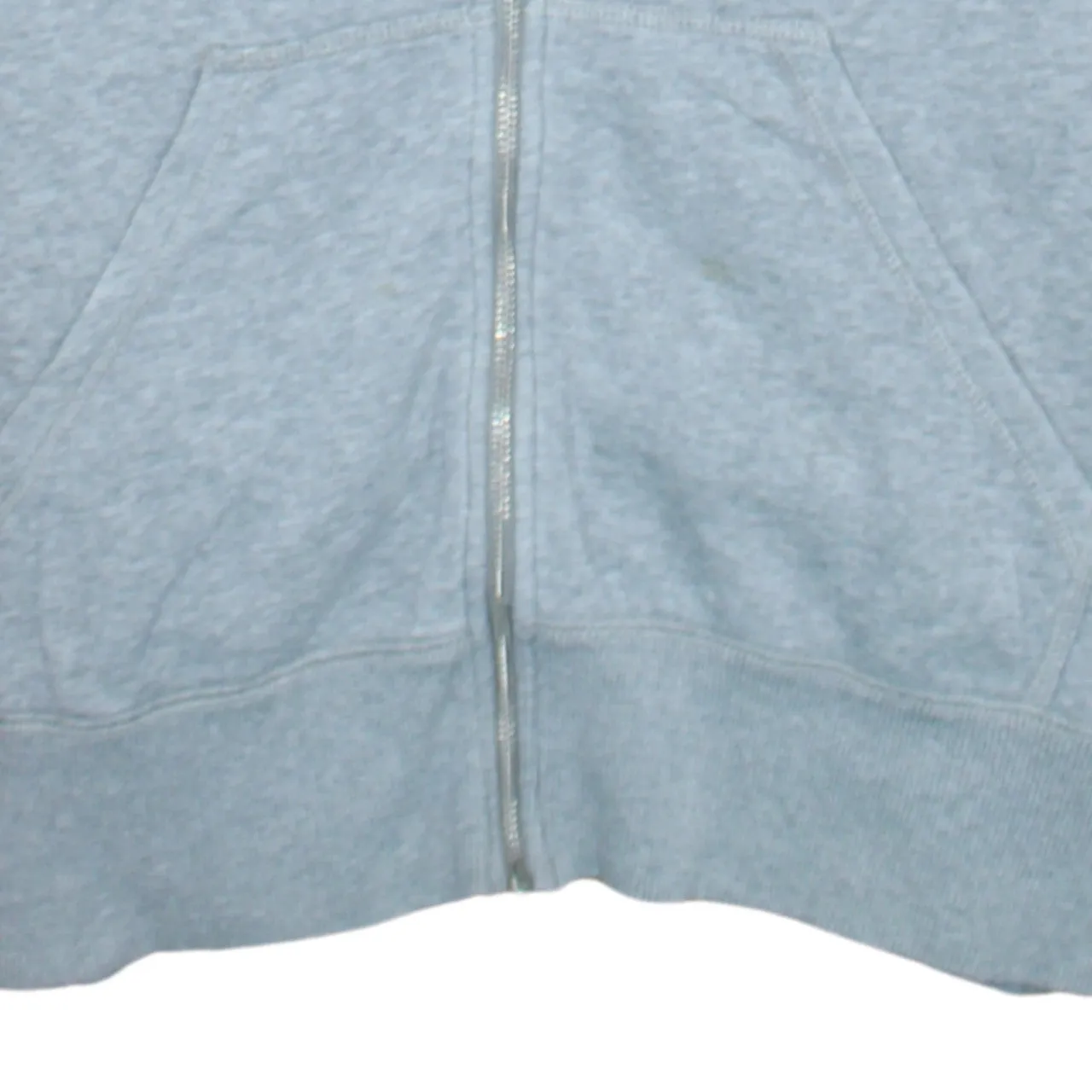 Nike 90's Swoosh Full Zip Up Hoodie Medium Grey sold by Vintage Club product image thumbnail 4