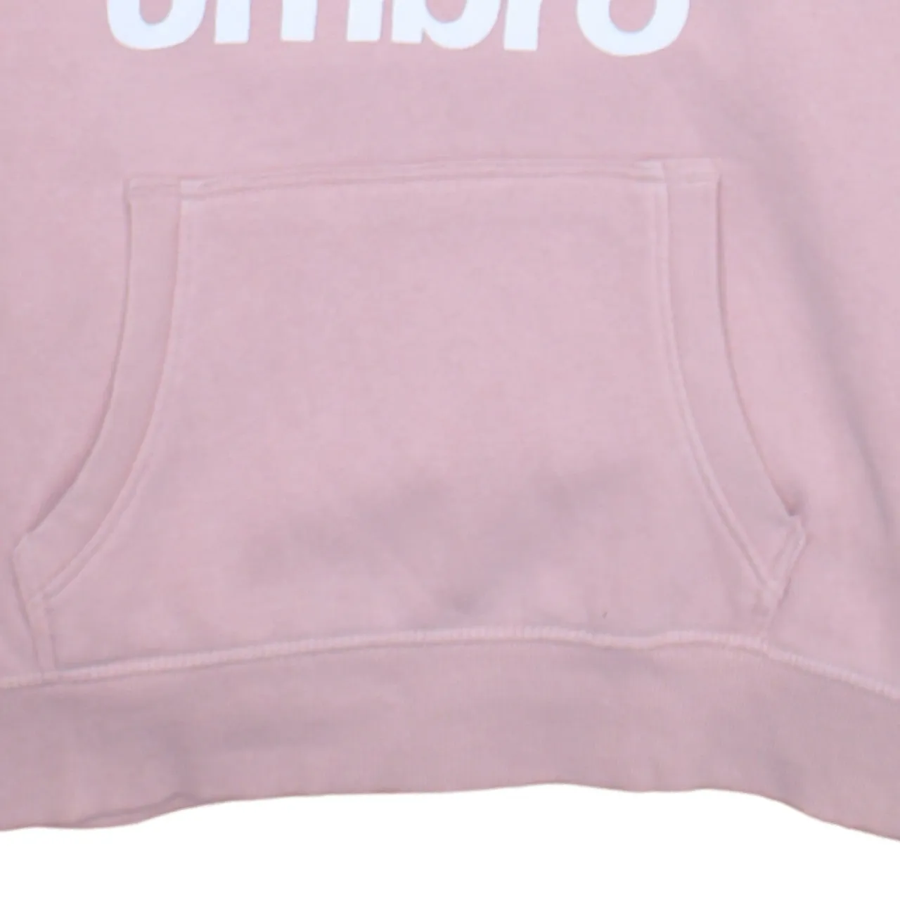 Umbro 90's Spellout Pullover Hoodie Medium Pink sold by Vintage Club product image thumbnail 4