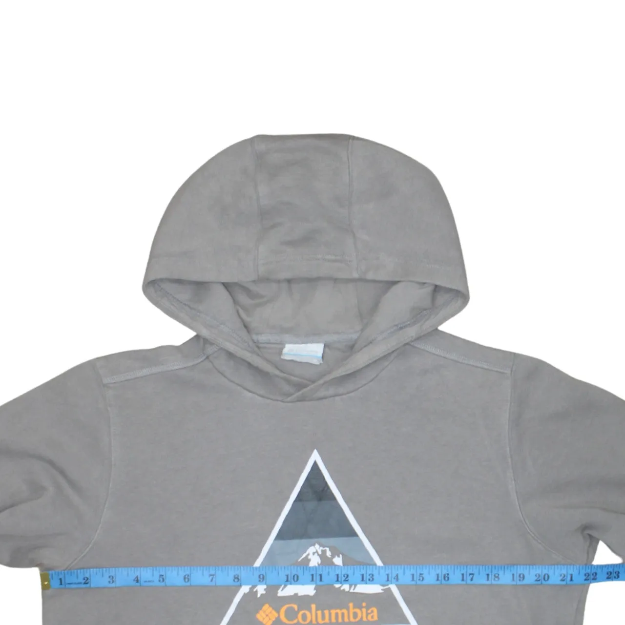 Columbia 90's Spellout Pullover Hoodie Medium Grey sold by Vintage Club product image thumbnail 5