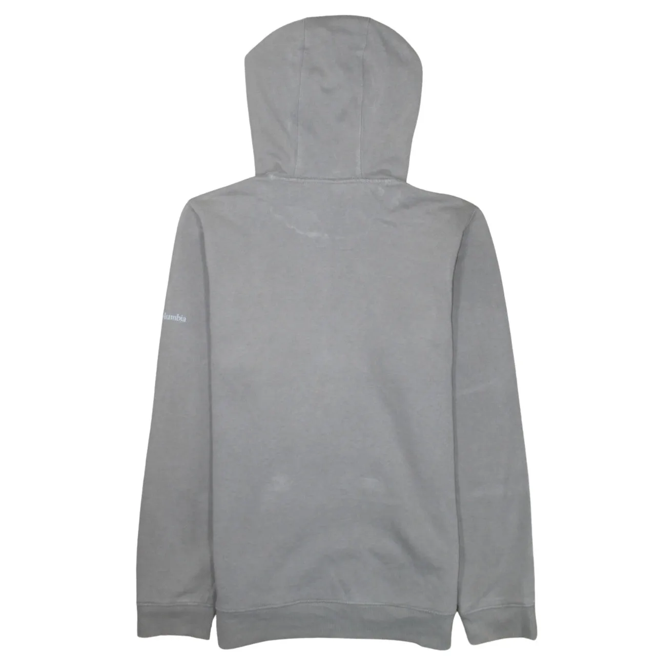 Columbia 90's Spellout Pullover Hoodie Medium Grey sold by Vintage Club product image thumbnail 2