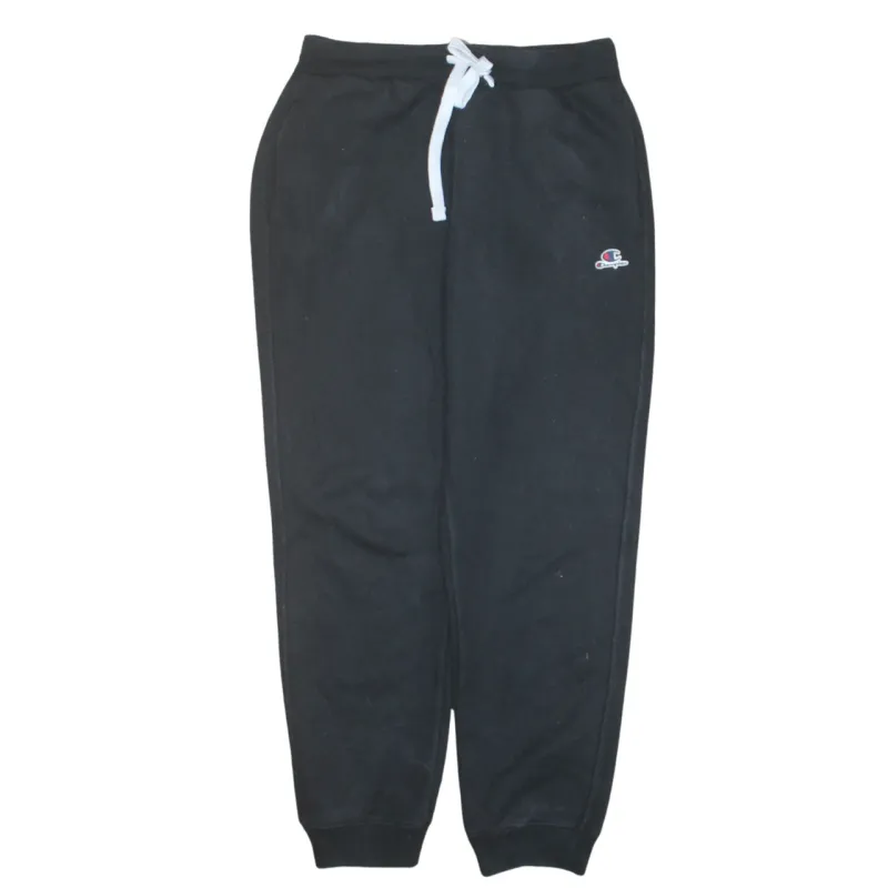 Champion 90's Rib Cuff Casual Joggers / Sweatpants XSmall Black made by Vintage Club