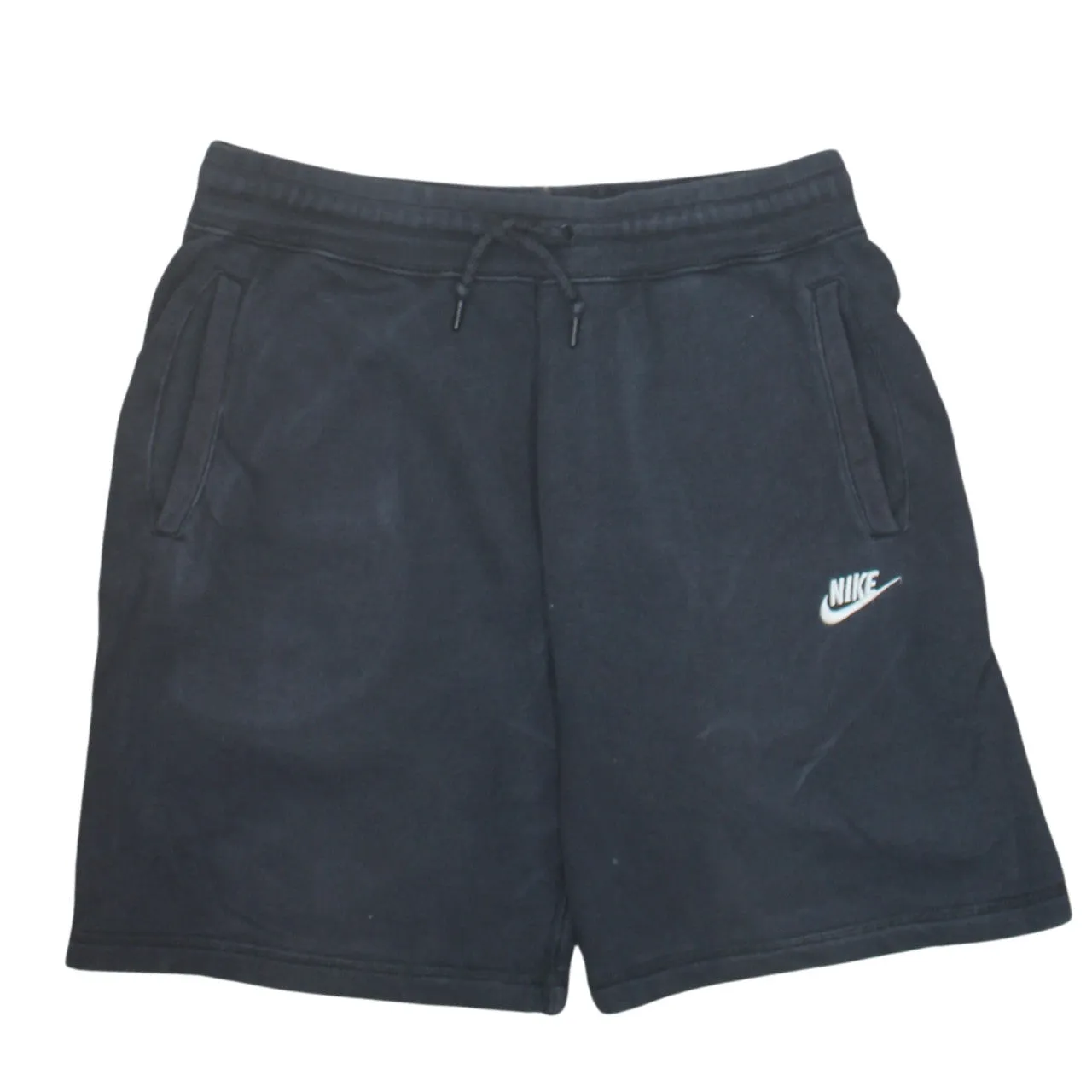 Nike 90's Swoosh Baggy Chino Shorts Medium Black sold by Vintage Club