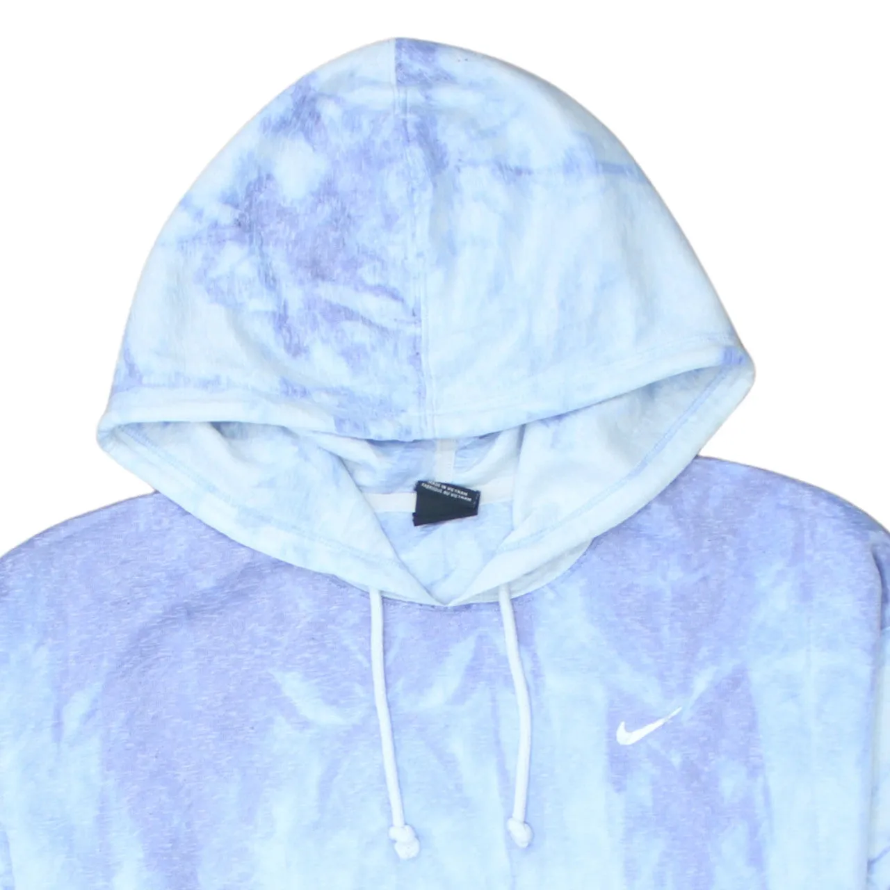 Nike 90's Swoosh Pullover Hoodie Medium Blue sold by Vintage Club product image thumbnail 3