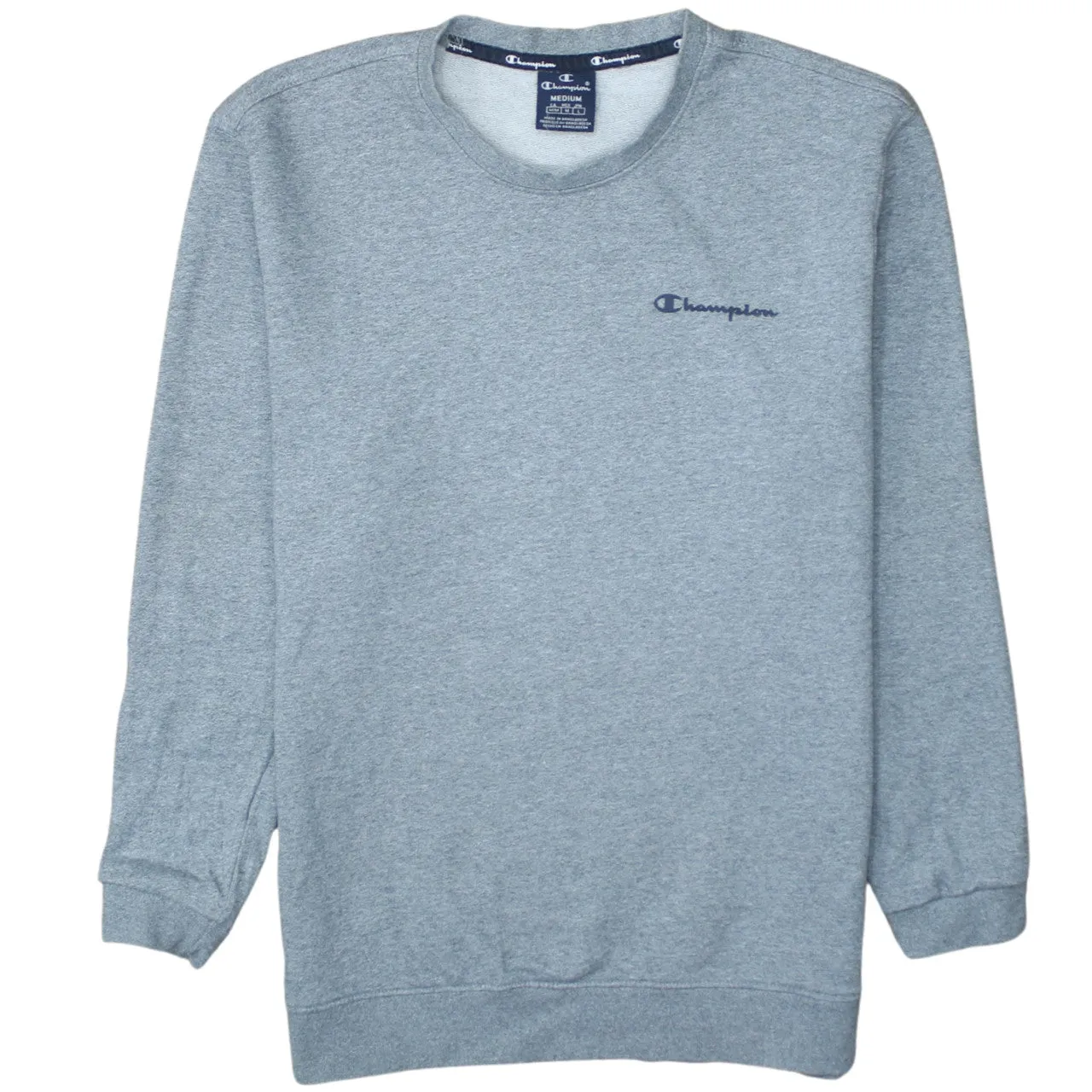 Champion 90's Lightweight Crew Neck Sweatshirt Medium Grey sold by Vintage Club