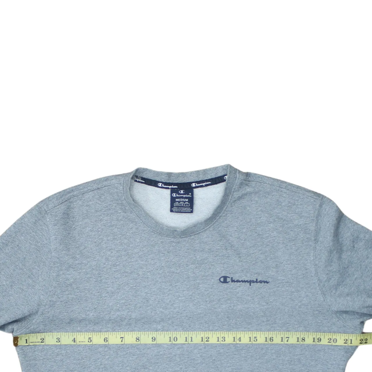 Champion 90's Lightweight Crew Neck Sweatshirt Medium Grey sold by Vintage Club product image thumbnail 5