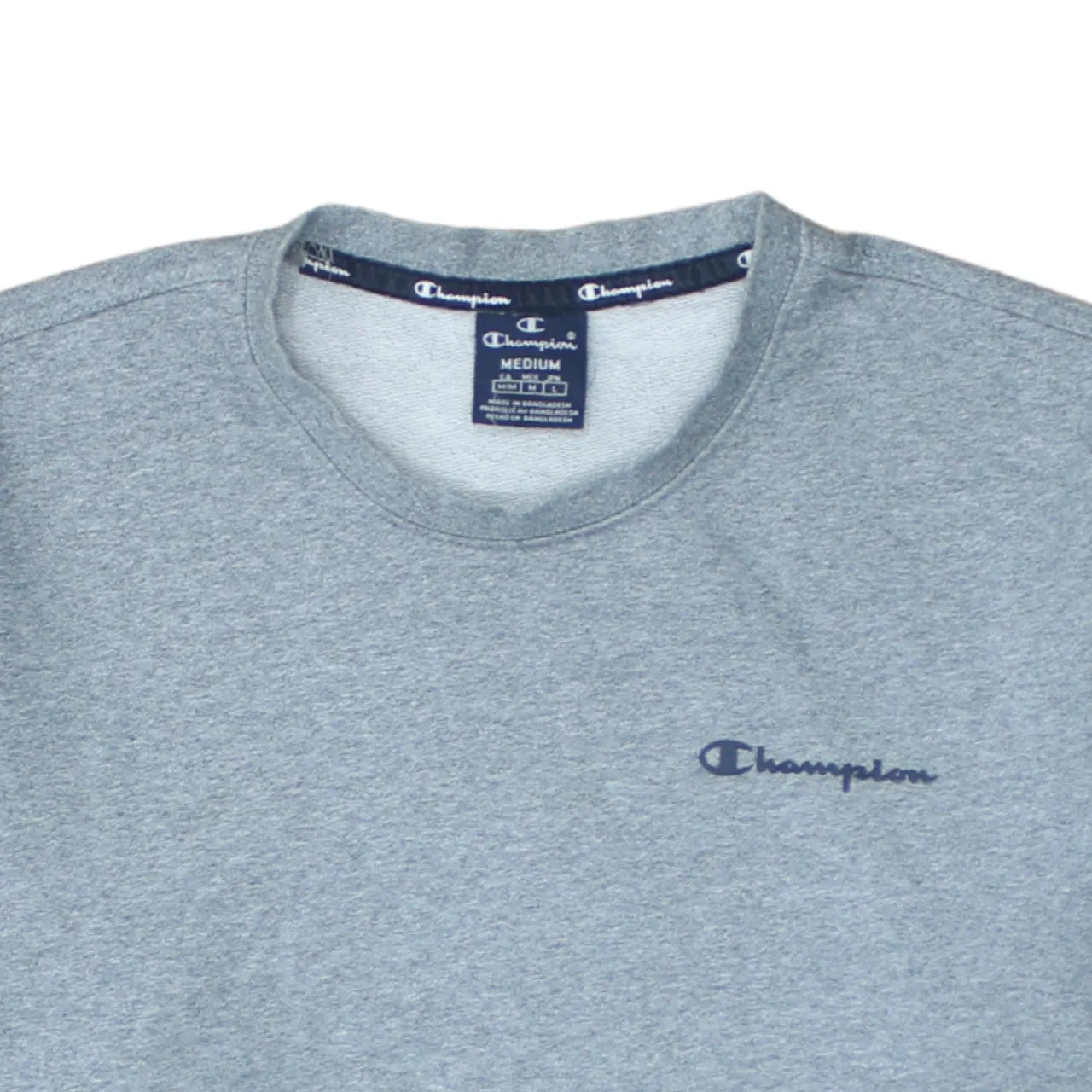 Champion 90's Lightweight Crew Neck Sweatshirt Medium Grey sold by Vintage Club product image thumbnail 3