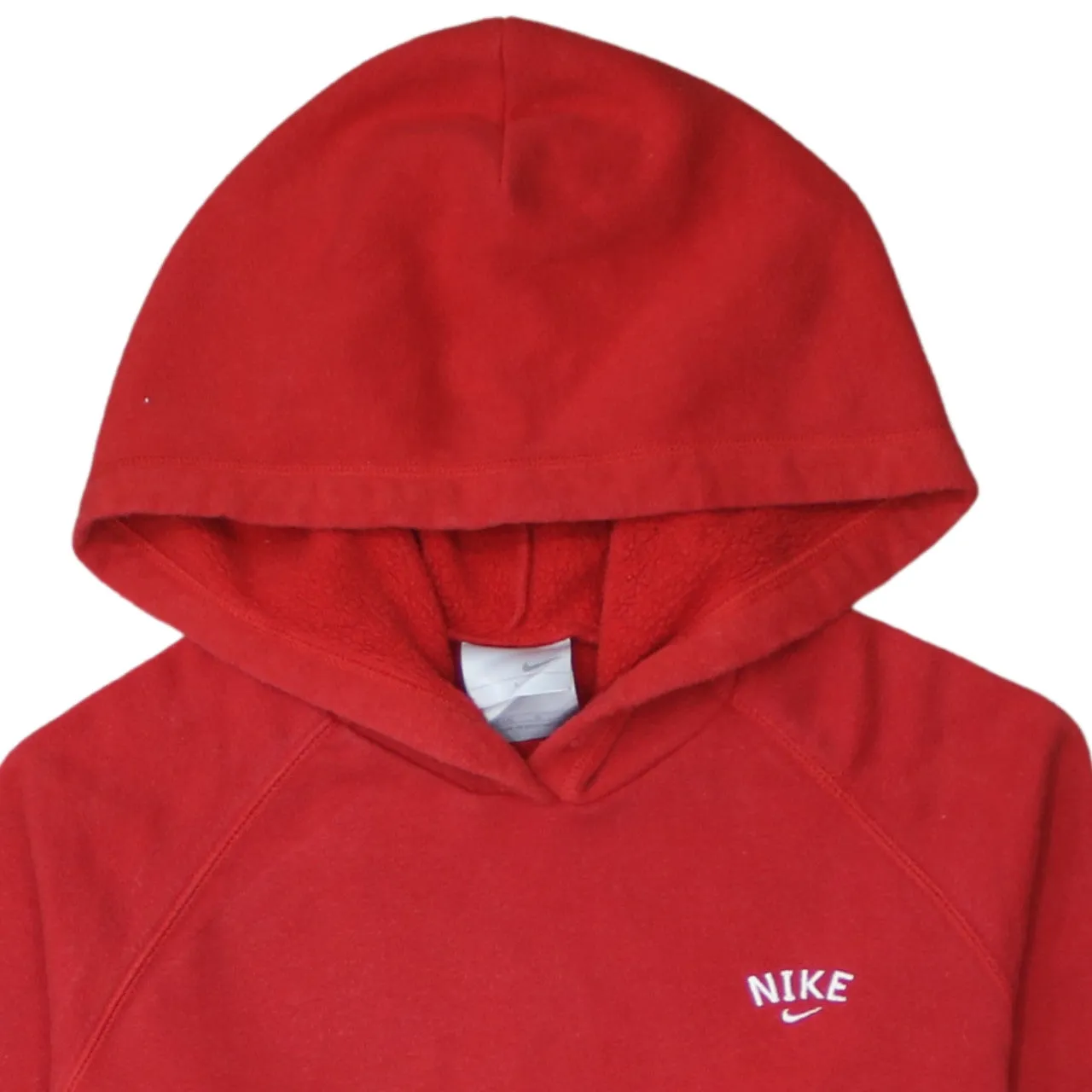 Nike 90's Swoosh Pullover Hoodie Large Red sold by Vintage Club product image thumbnail 3