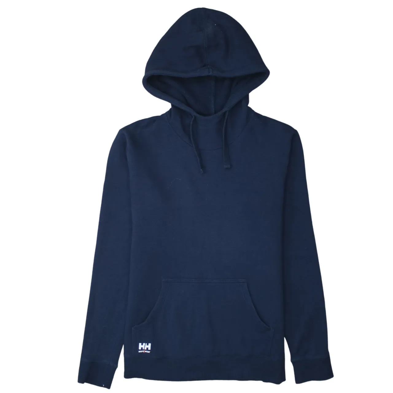 Helly Hansen 90's Plain Pullover Hoodie Large Navy Blue sold by Vintage Club