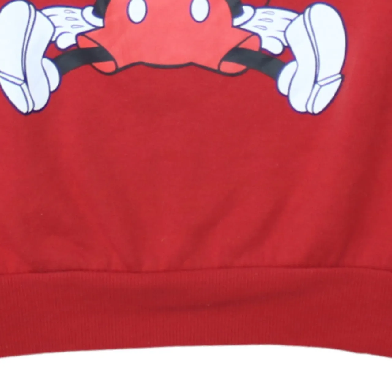 Disney 90's Mickey Mouse Crew Neck Sweatshirt Small Red sold by Vintage Club product image thumbnail 4