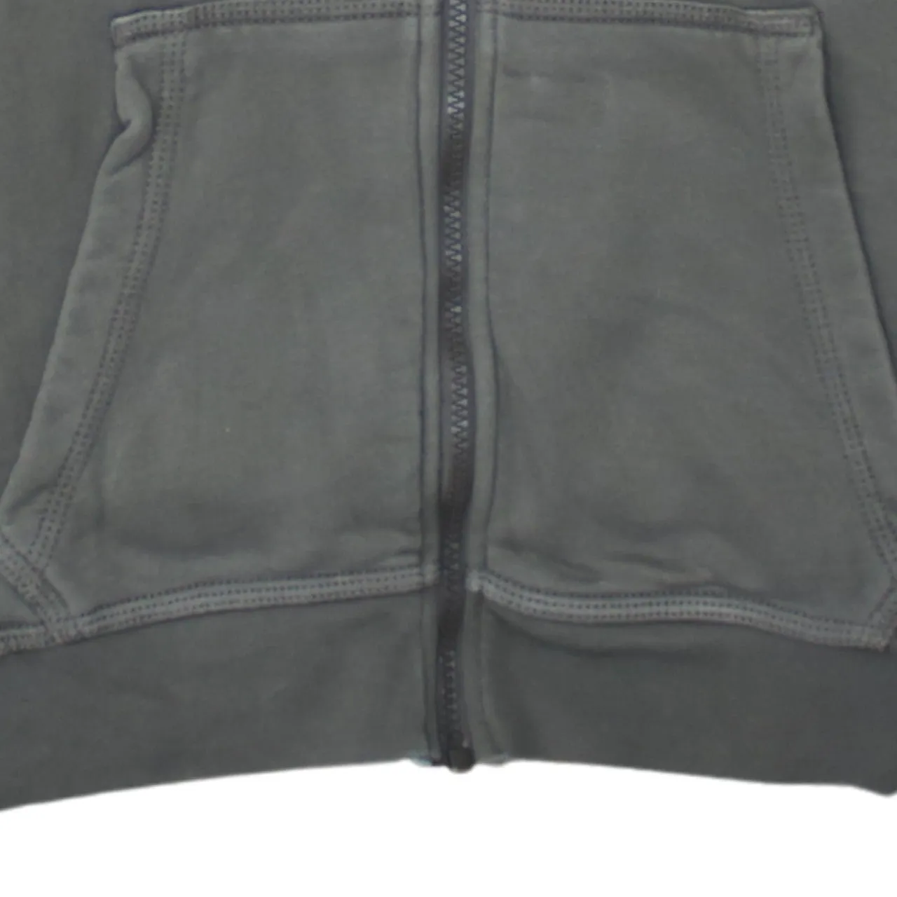 Nike 90's Swoosh Full Zip Up Hoodie Small Grey sold by Vintage Club product image thumbnail 4