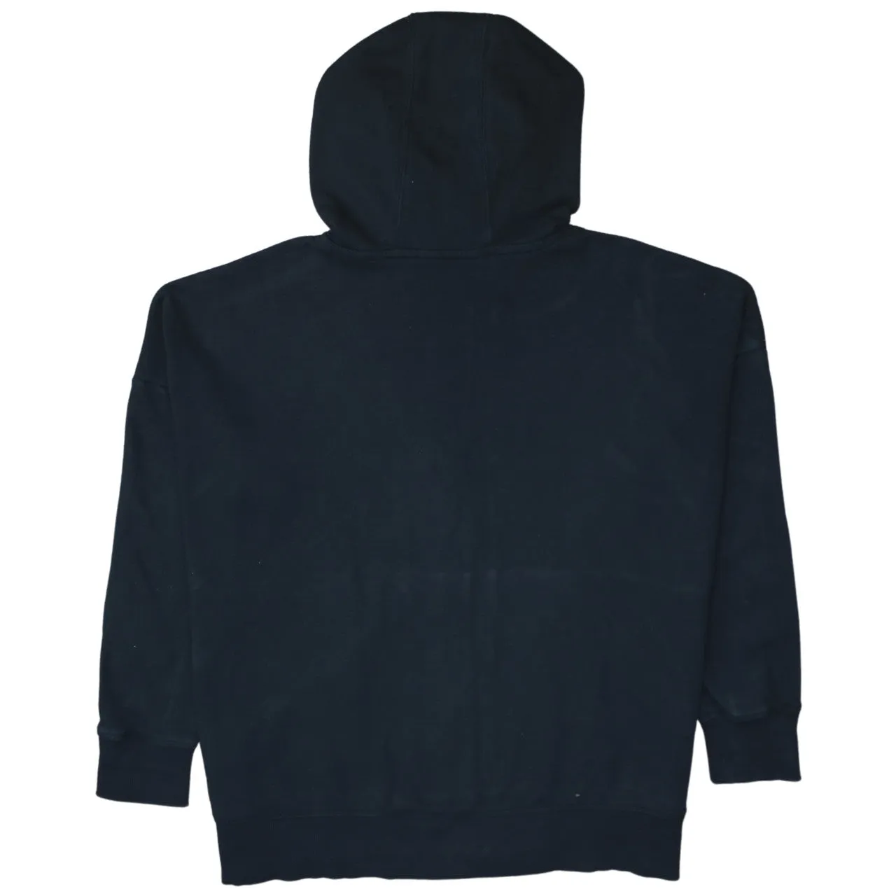 Under Armour 90's Drawstring Pockets Full Zip Up Hoodie Large Black sold by Vintage Club product image thumbnail 2
