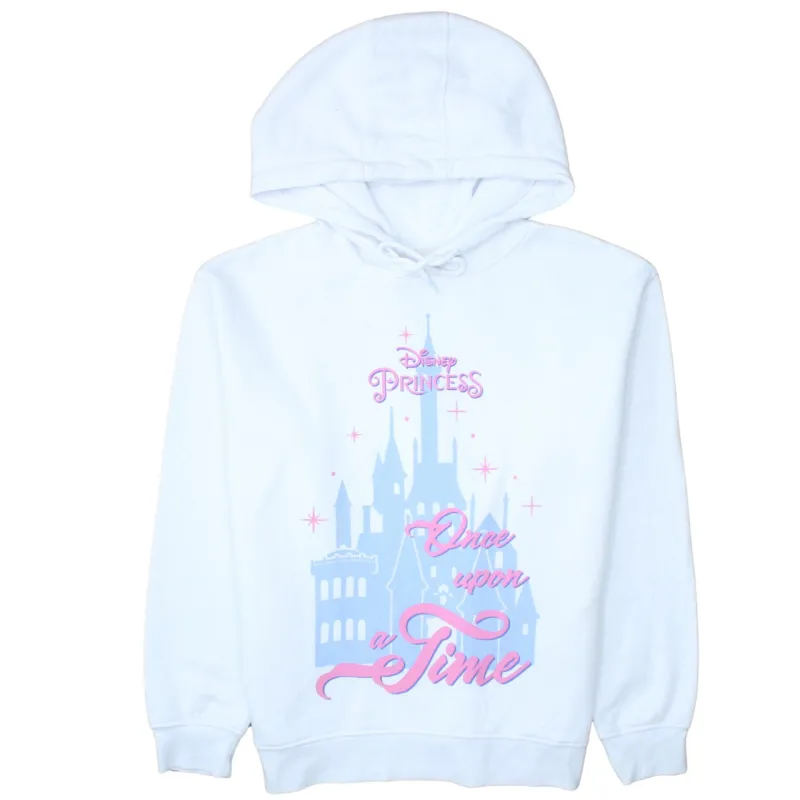 Disney 90's Disney Princess Pullover Hoodie Small White sold by Vintage Club
