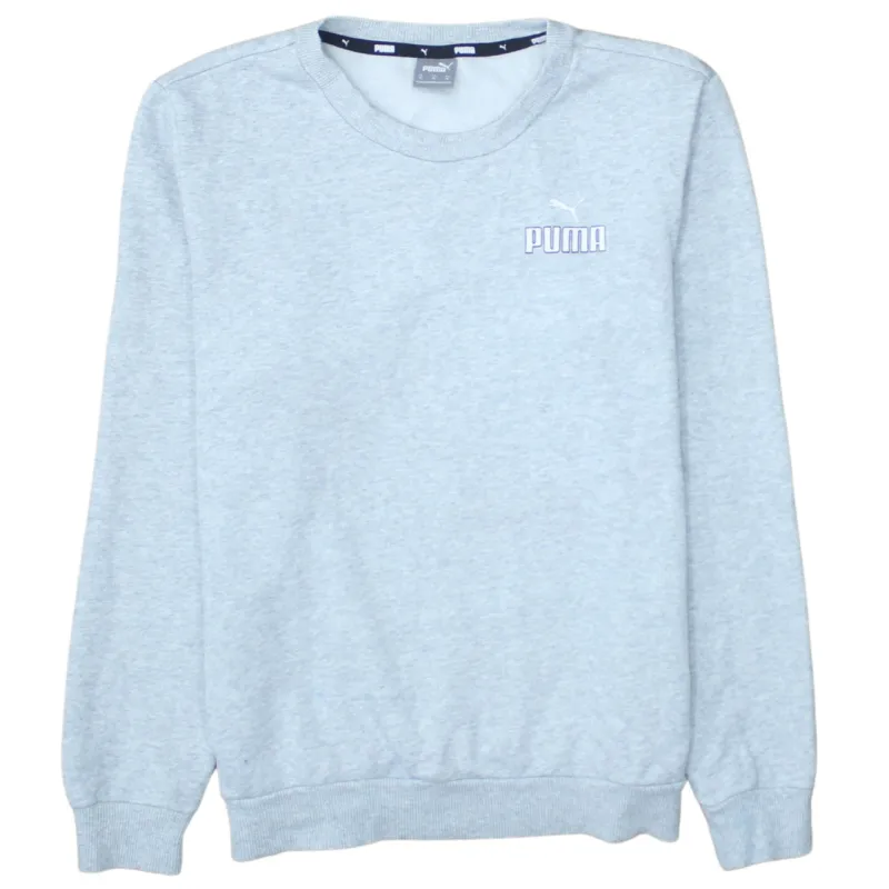 Puma 90's Lightweight Crew Neck Sweatshirt Medium Grey sold by Vintage Club