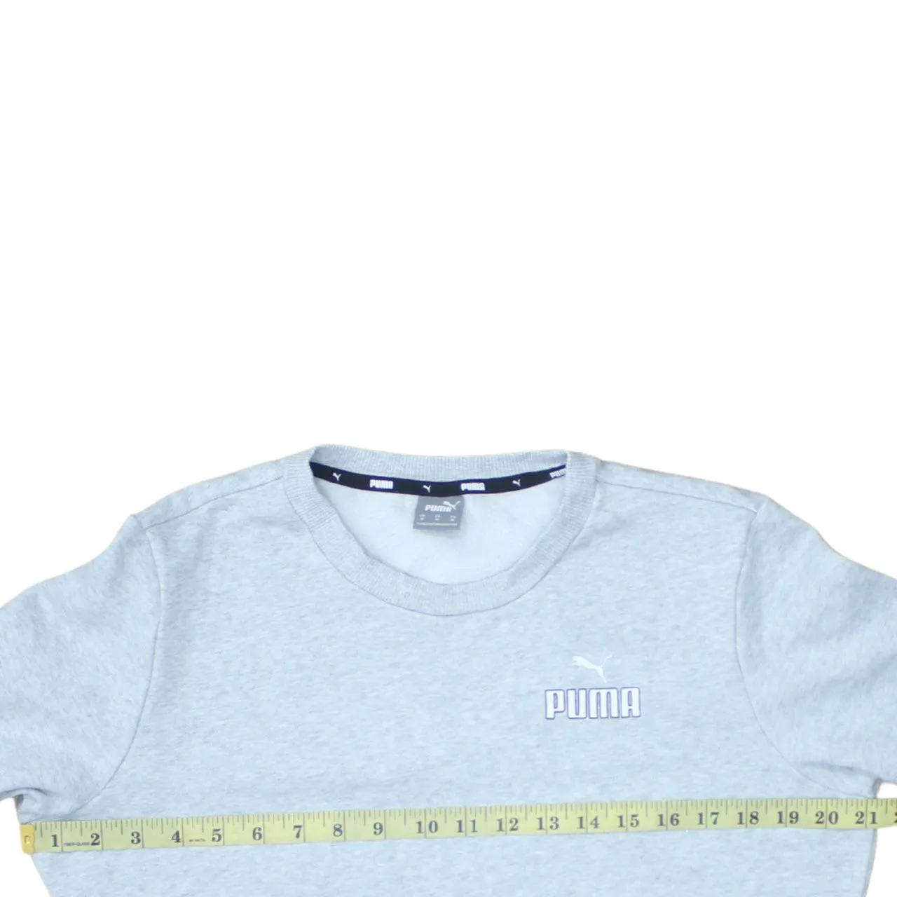 Puma 90's Lightweight Crew Neck Sweatshirt Medium Grey sold by Vintage Club product image thumbnail 5