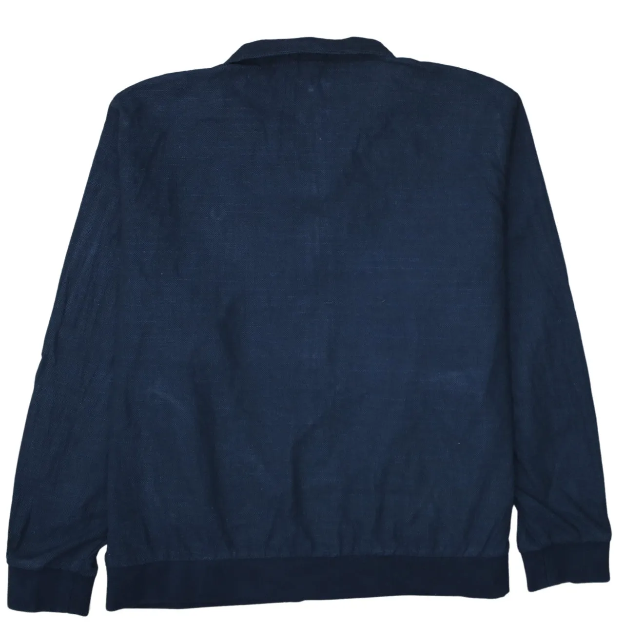 FRED PERRY 90's Lightweight Full Zip Up Sweatshirt XXLarge (2XL) Navy Blue sold by Vintage Club product image thumbnail 2
