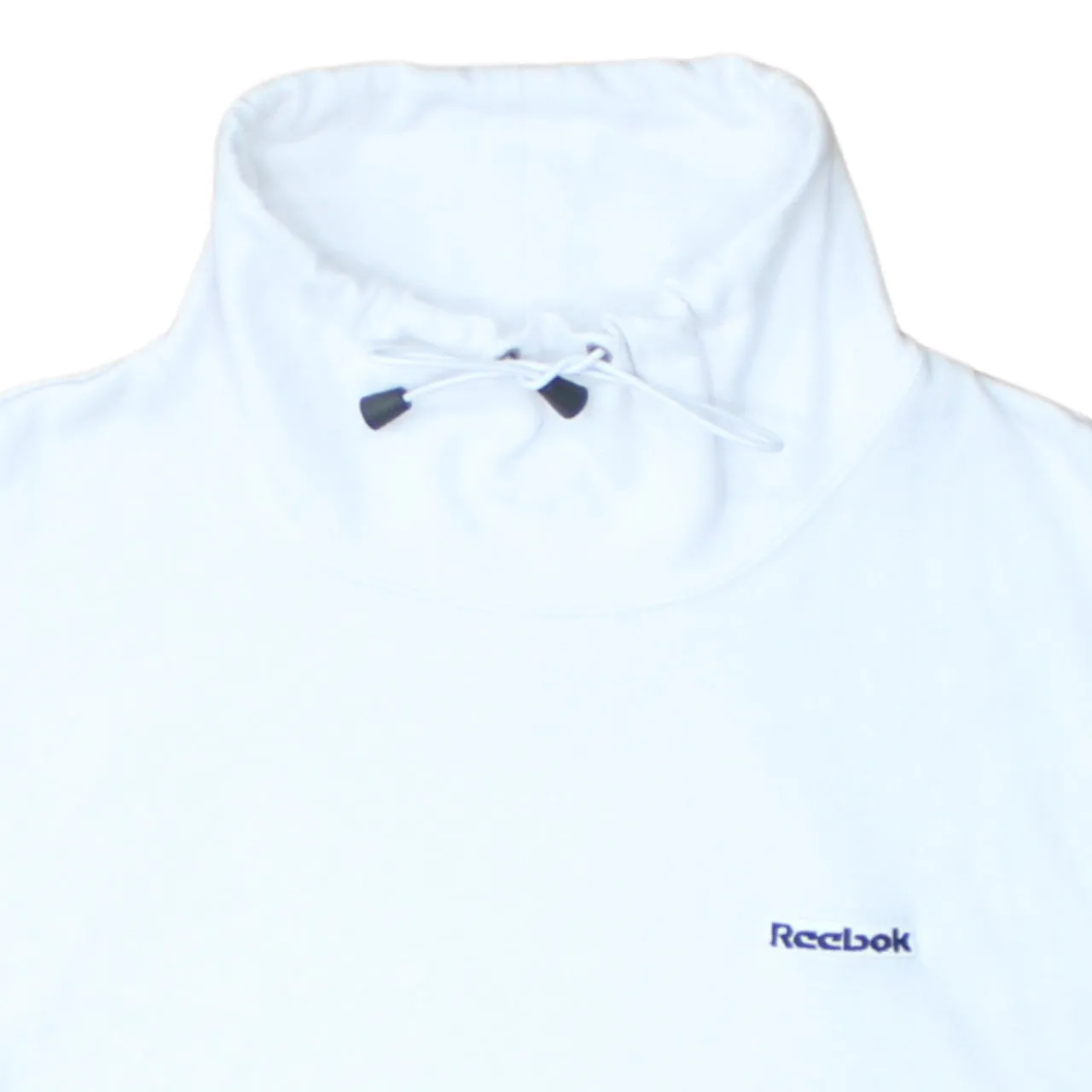 Reebok 90's Vest Sleeveless Turtle Neck Gilet Small White sold by Vintage Club product image thumbnail 3