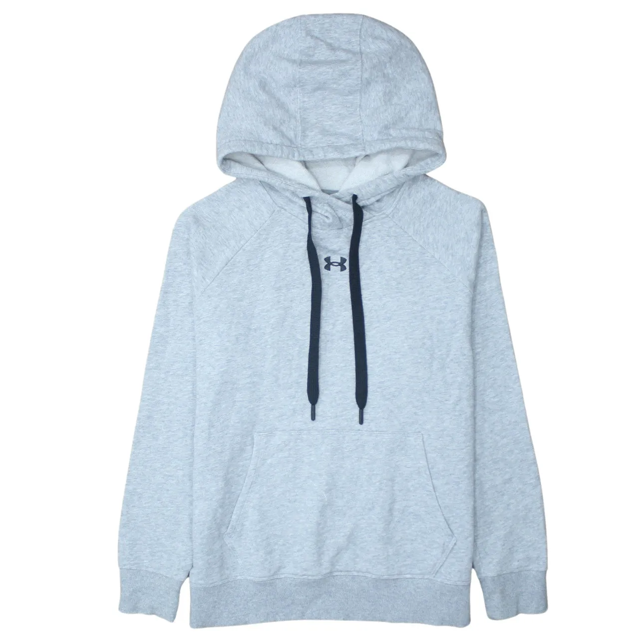Under Armour 90's Drawstring Pockets Pullover Hoodie Small Grey sold by Vintage Club