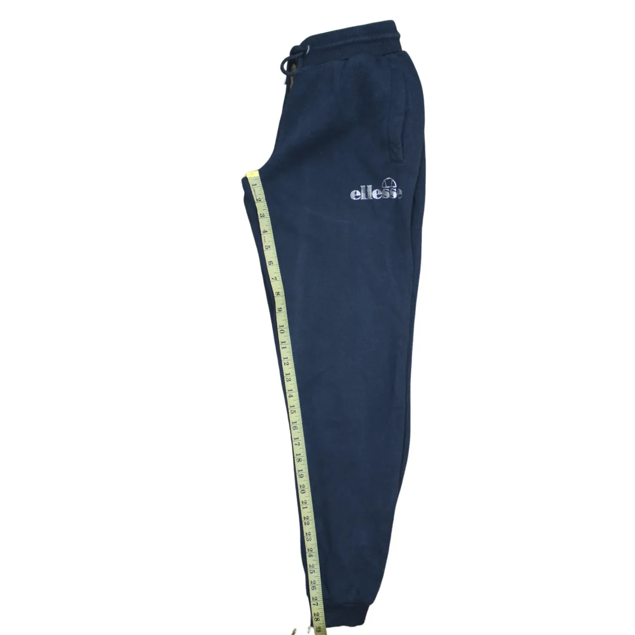 Ellesse 90's Rib Cuff Casual Joggers / Sweatpants 27 Navy Blue sold by Vintage Club product image thumbnail 5