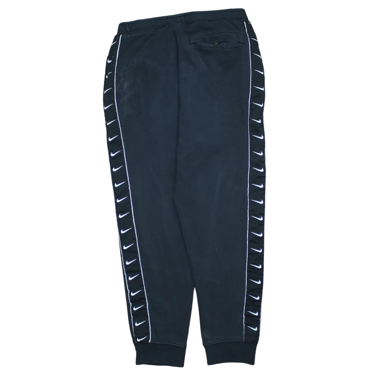 Nike 90's Swoosh Casual Joggers / Sweatpants Medium Black sold by Vintage Club product image thumbnail 2