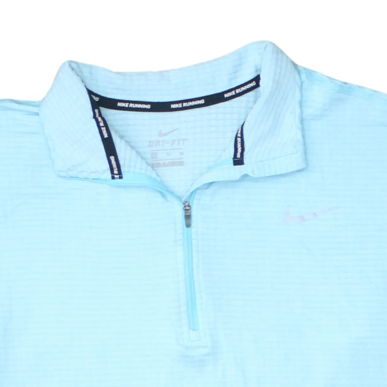 Nike 90's Swoosh Quarter Zip Sweatshirt Large Blue sold by Vintage Club product image thumbnail 3