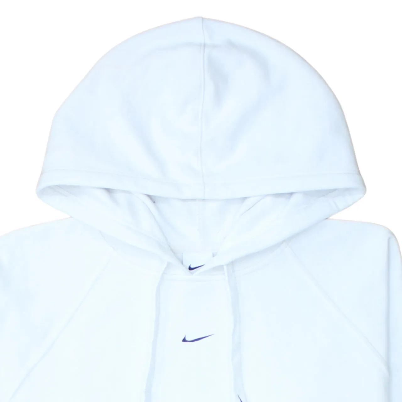 Nike 90's Center Middle Swoosh Pullover Hoodie Medium White sold by Vintage Club product image thumbnail 3