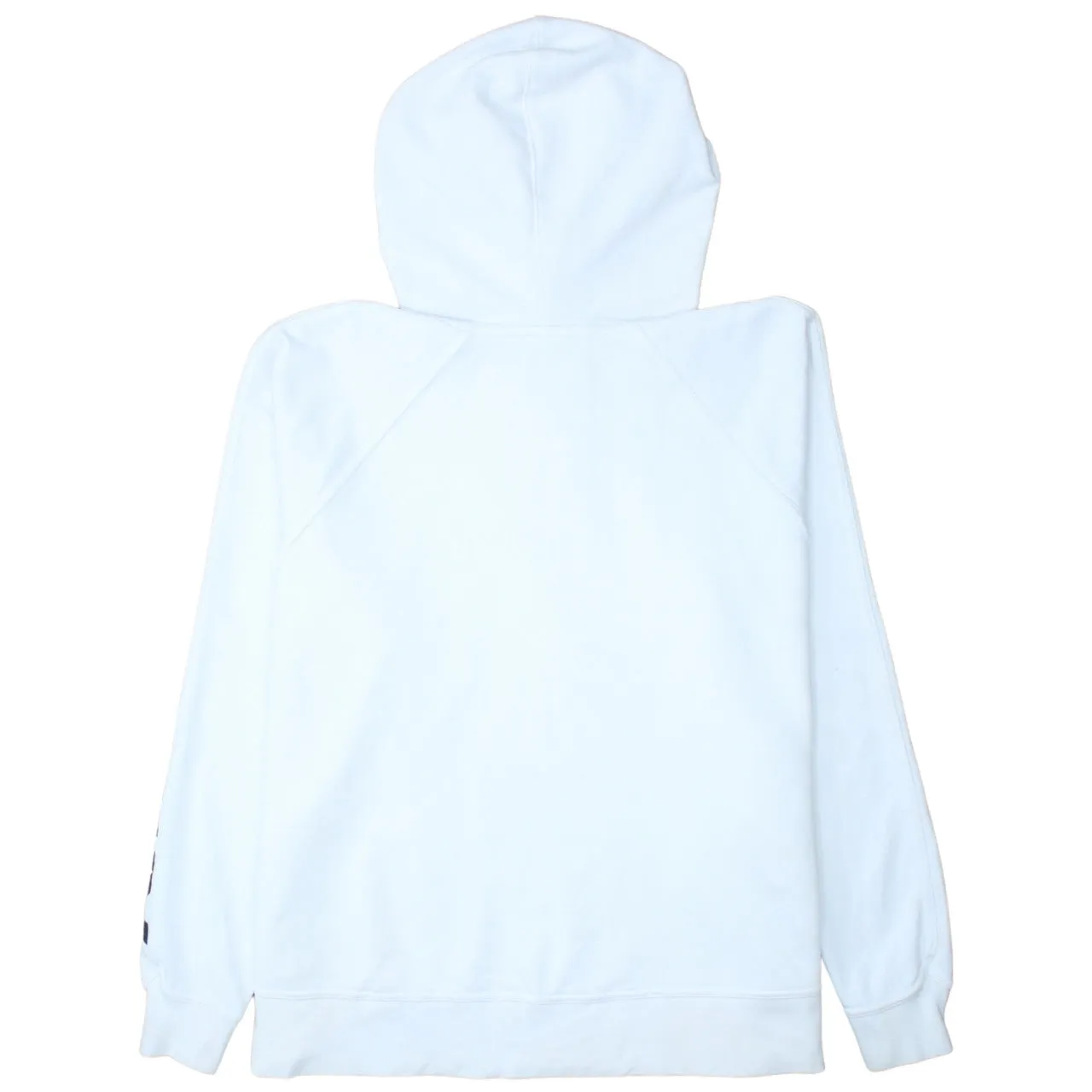 Nike 90's Center Middle Swoosh Pullover Hoodie Medium White sold by Vintage Club product image thumbnail 2