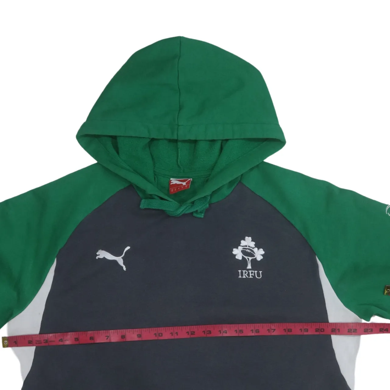 Puma 90's Lightweight Pullover Hoodie Medium Black sold by Vintage Club product image thumbnail 5