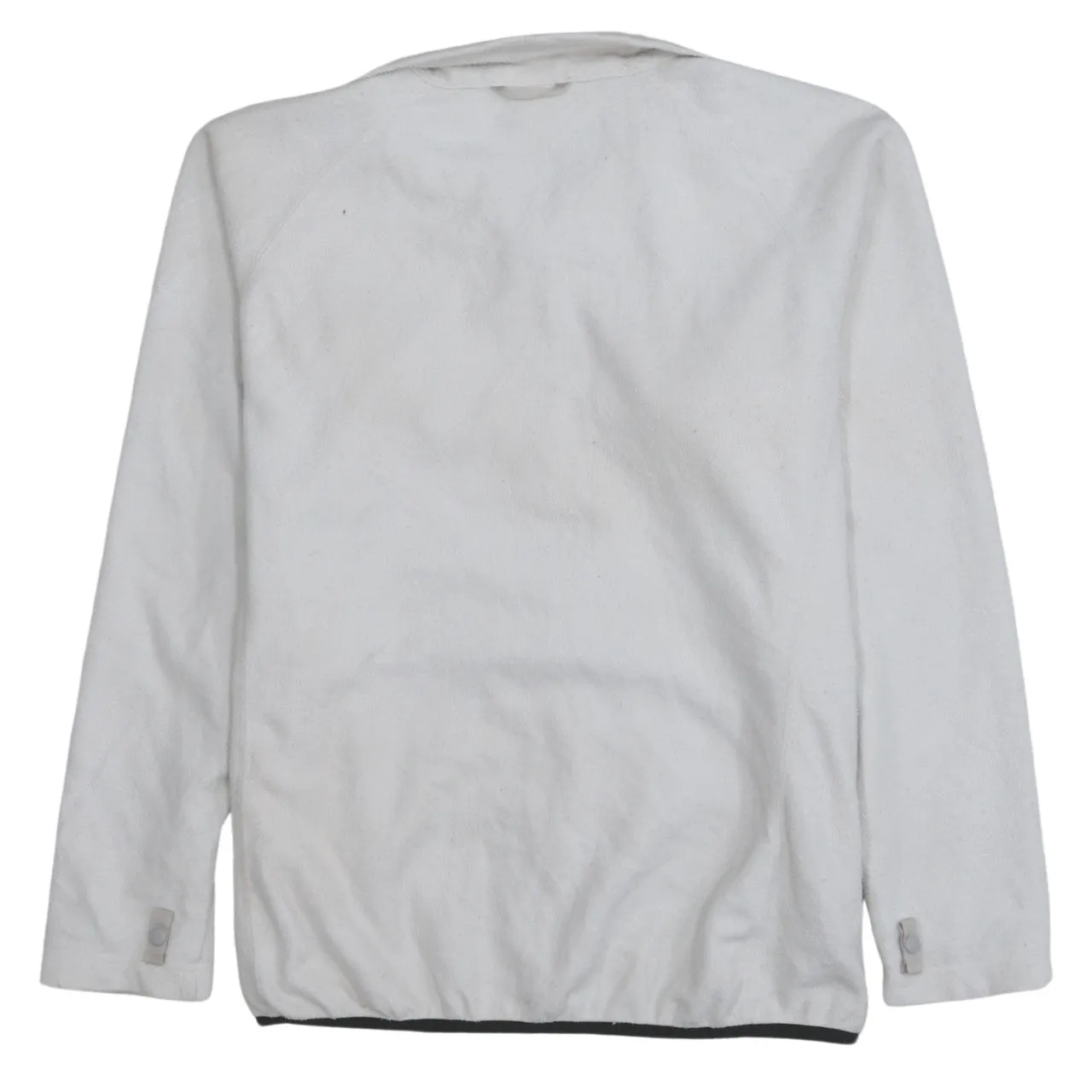 The North Face 90's Hiking Warm Full Zip Up Fleece Jumper Medium White sold by Vintage Club product image thumbnail 2