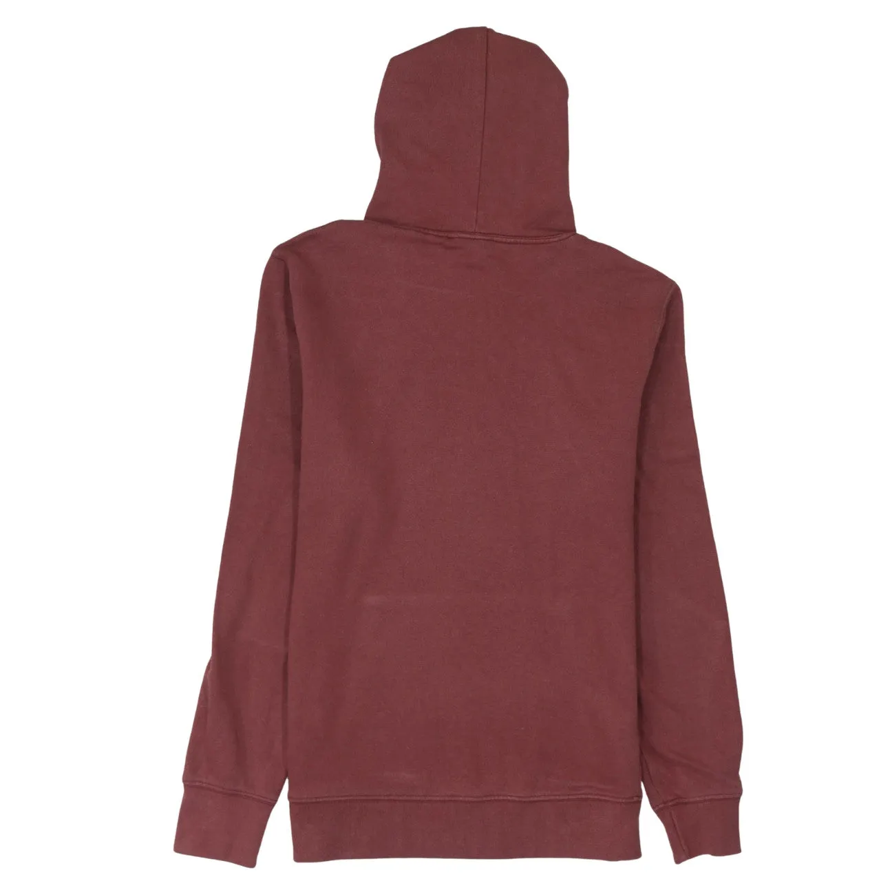 QuikSilver 90's Plain Pullover Hoodie XSmall Red sold by Vintage Club product image thumbnail 2