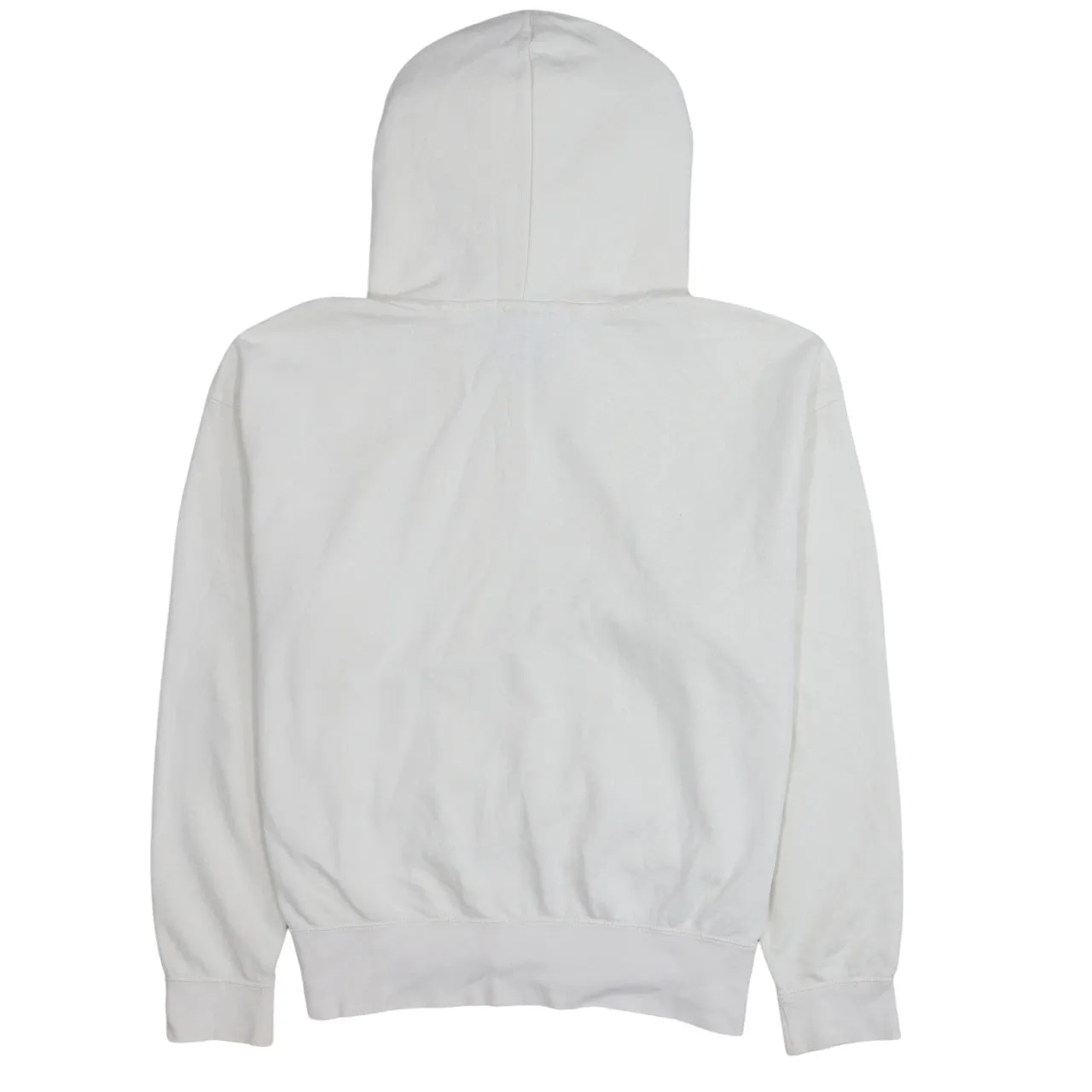 Nike 90's Swoosh Pullover Hoodie Small Beige Cream sold by Vintage Club product image thumbnail 2