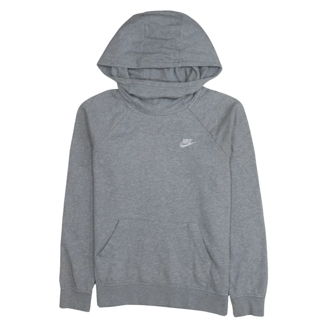 Nike 90's Swoosh Pullover Hoodie Medium Grey sold by Vintage Club