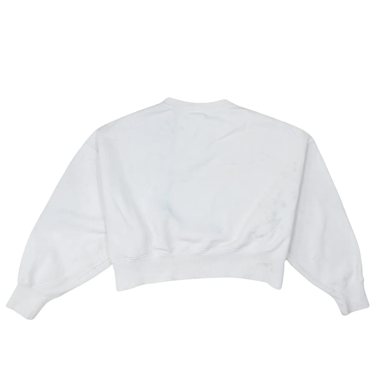 Nike 90's Center Middle Swoosh Crew Neck Sweatshirt XSmall White sold by Vintage Club product image thumbnail 2
