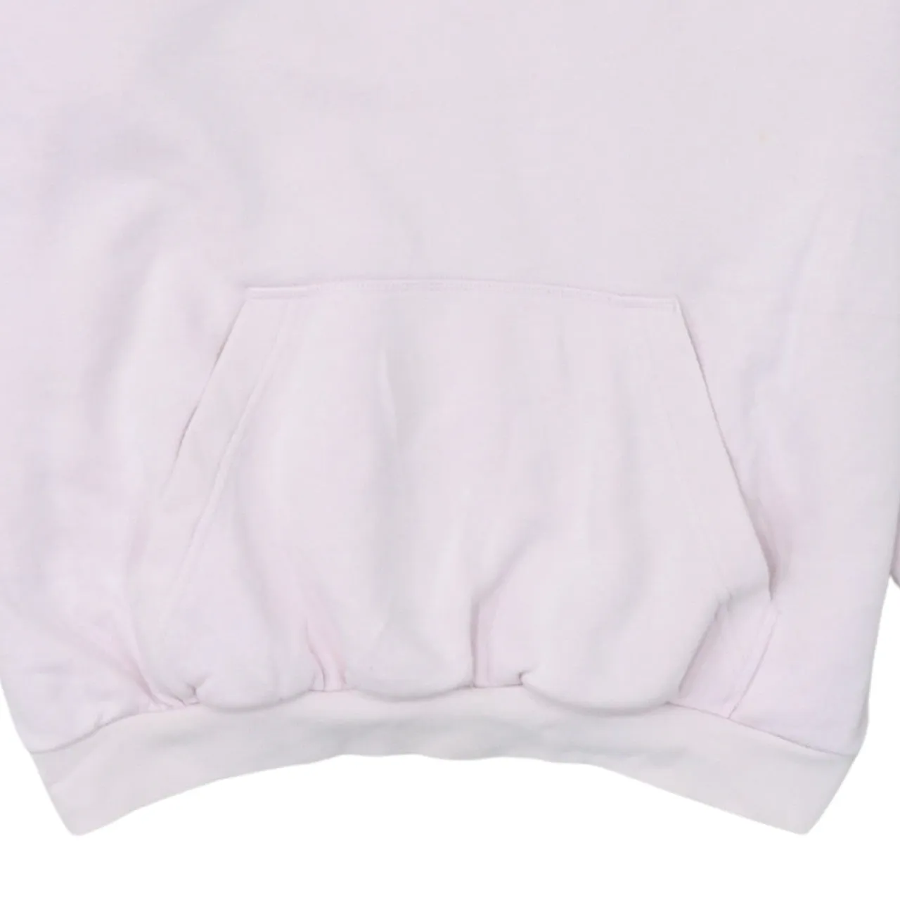 Adidas 90's Drawstring Pockets Pullover Hoodie Medium Pink sold by Vintage Club product image thumbnail 4