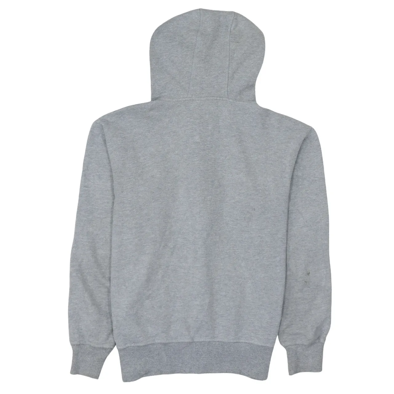 Ellesse Grey Zip Hoodie Men's Medium Embroidered Chest Logo Split Pocket Sweatshirt sold by Vintage Club product image thumbnail 2