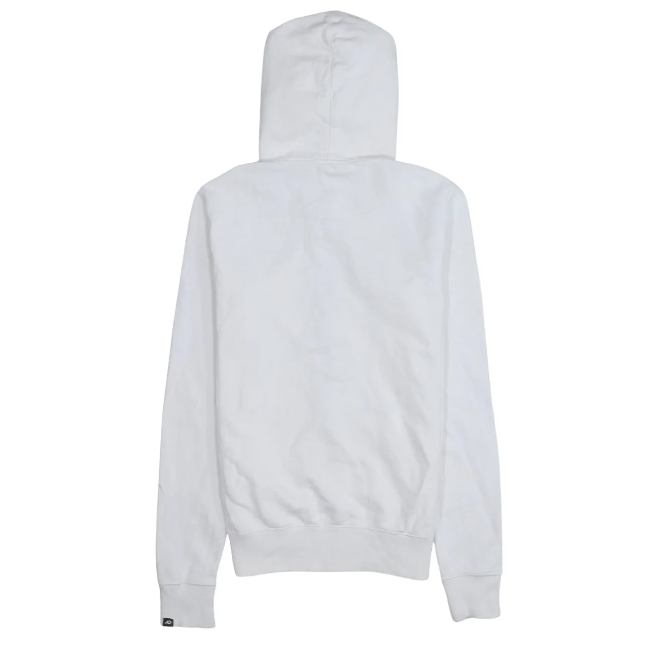 Nike 90's Swoosh Full Zip Up Hoodie Medium White sold by Vintage Club product image thumbnail 2