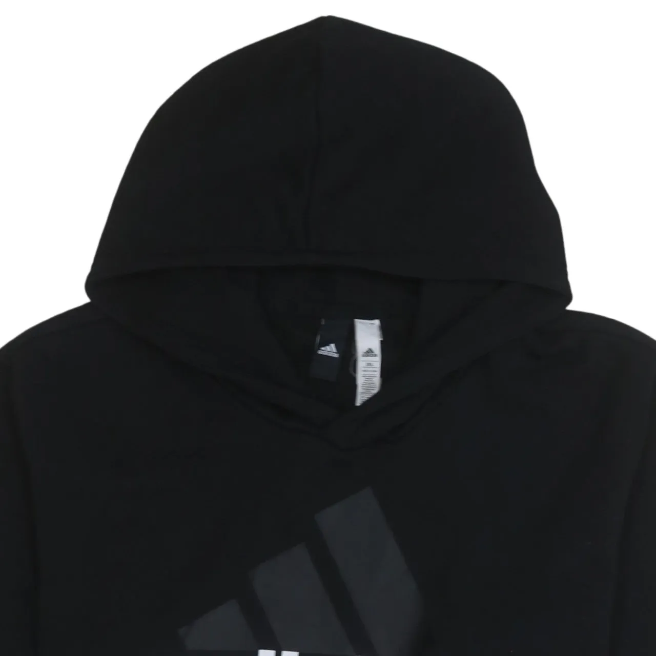 Adidas 90's Spellout Pullover Hoodie XXLarge (2XL) Black sold by Vintage Club product image thumbnail 3