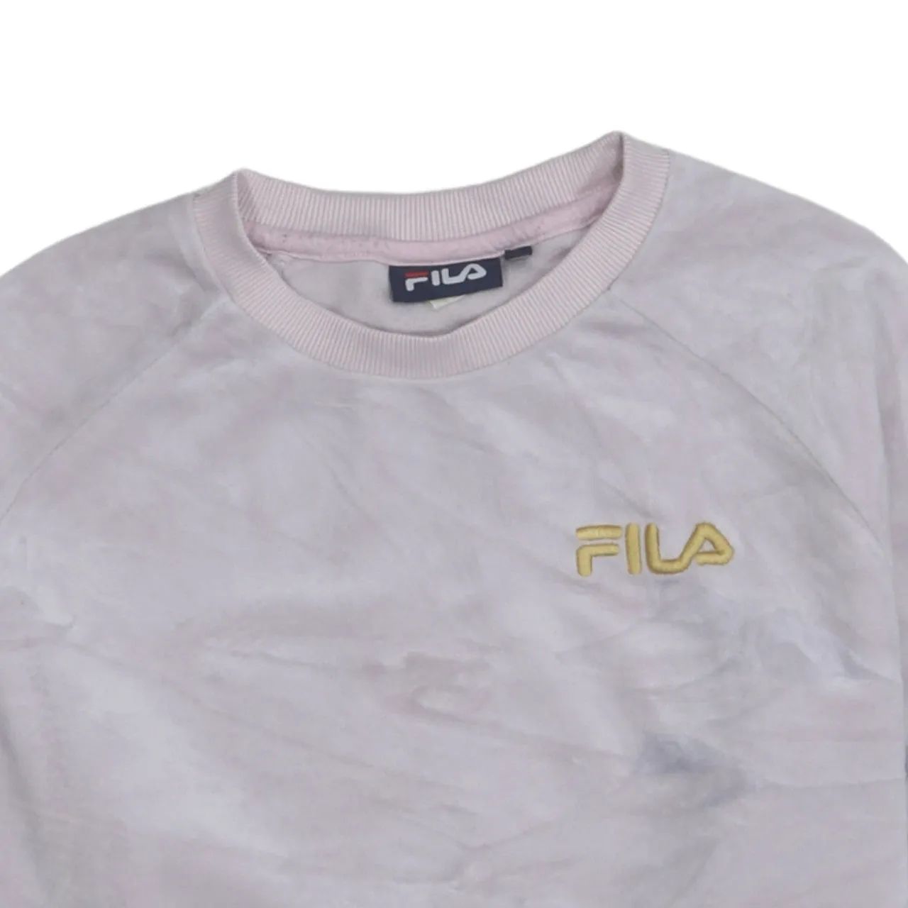Fila 90's Lightweight Crew Neck Sweatshirt Small Pink sold by Vintage Club product image thumbnail 3