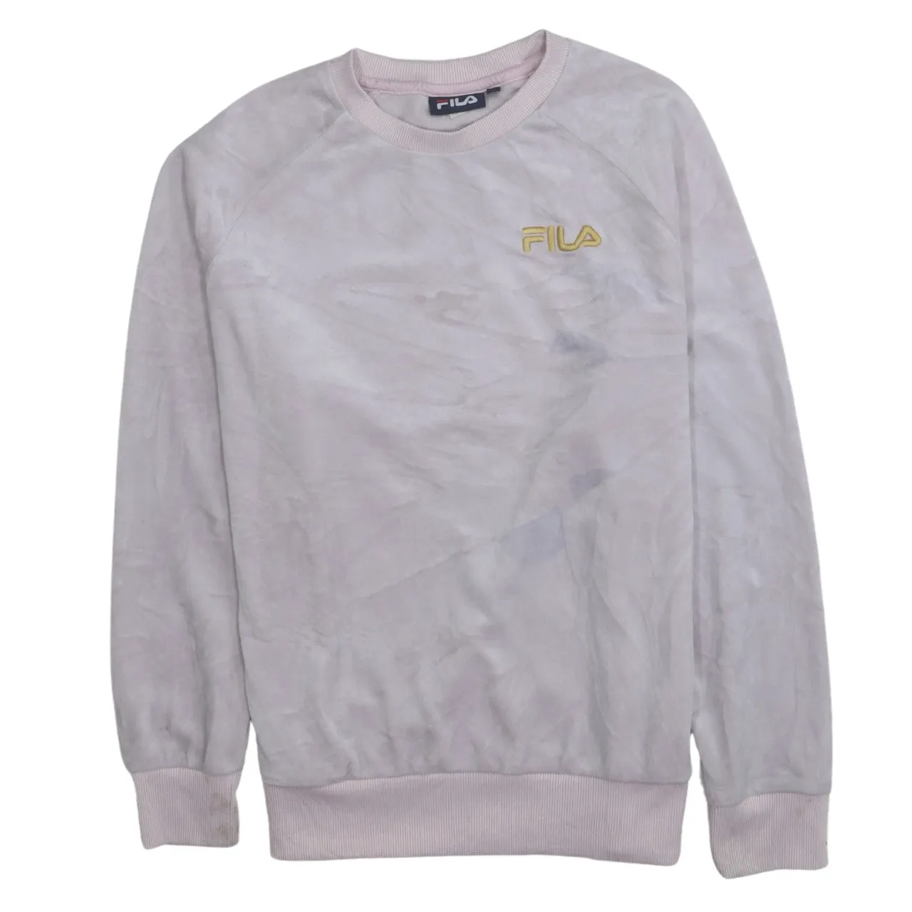 Fila 90's Lightweight Crew Neck Sweatshirt Small Pink sold by Vintage Club