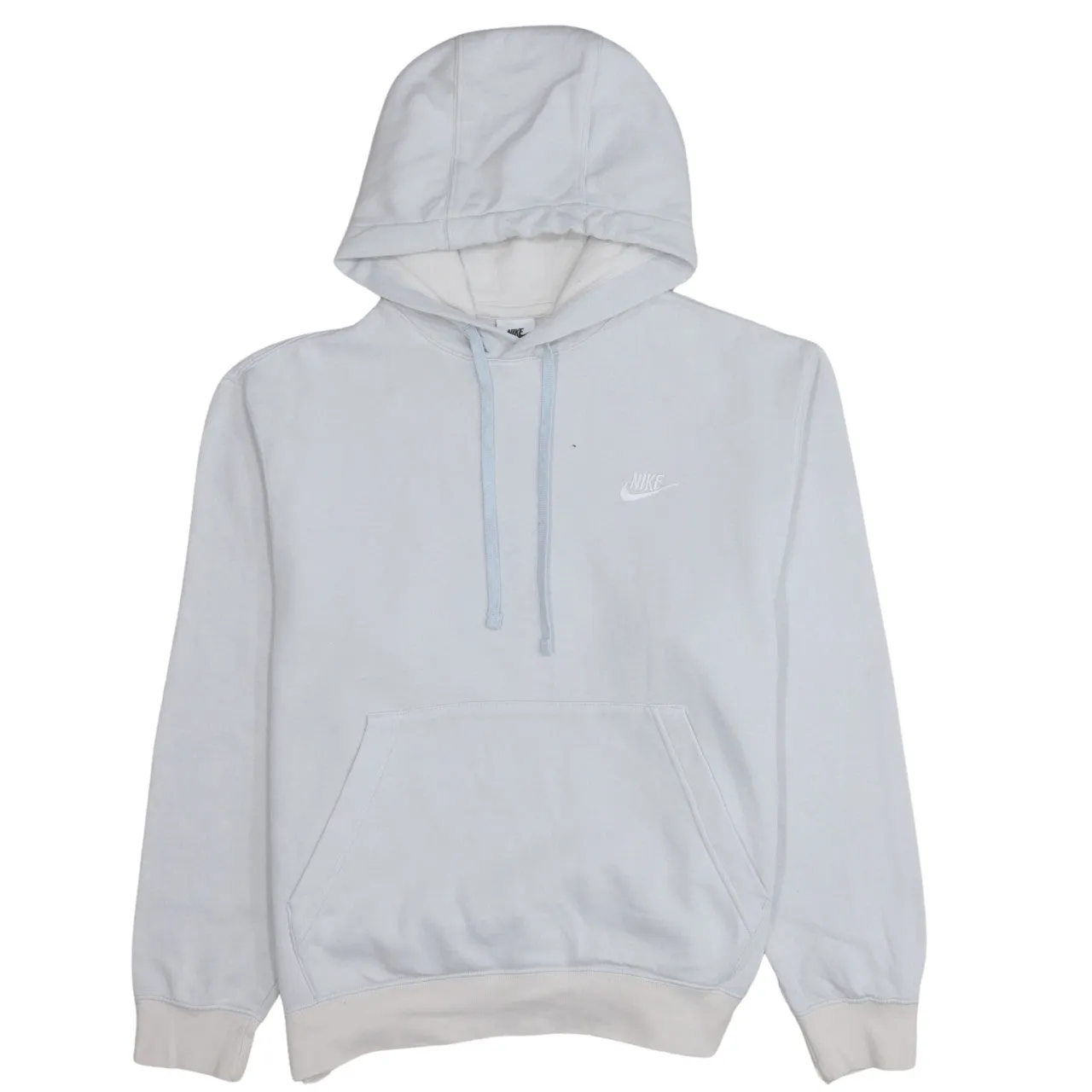 Nike 90's Swoosh Pullover Hoodie Medium Grey sold by Vintage Club