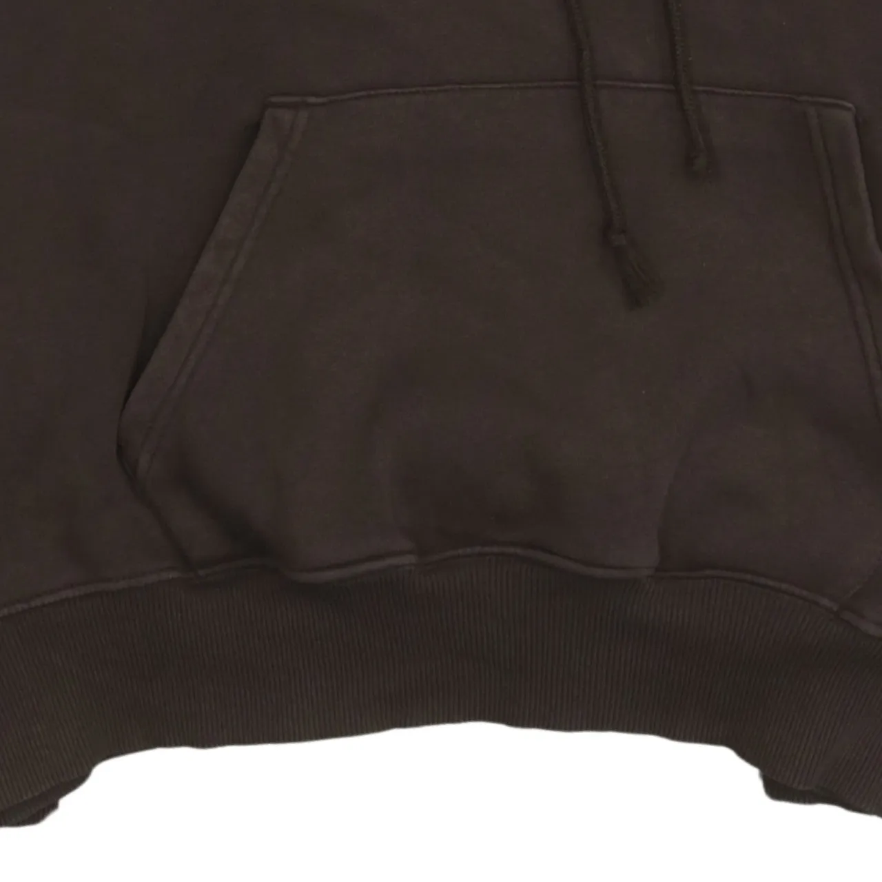 Nike Dark Brown Hoodie Men’s Medium Embroidered Swoosh Front Pocket Pullover Sweatshirt sold by Vintage Club product image thumbnail 4