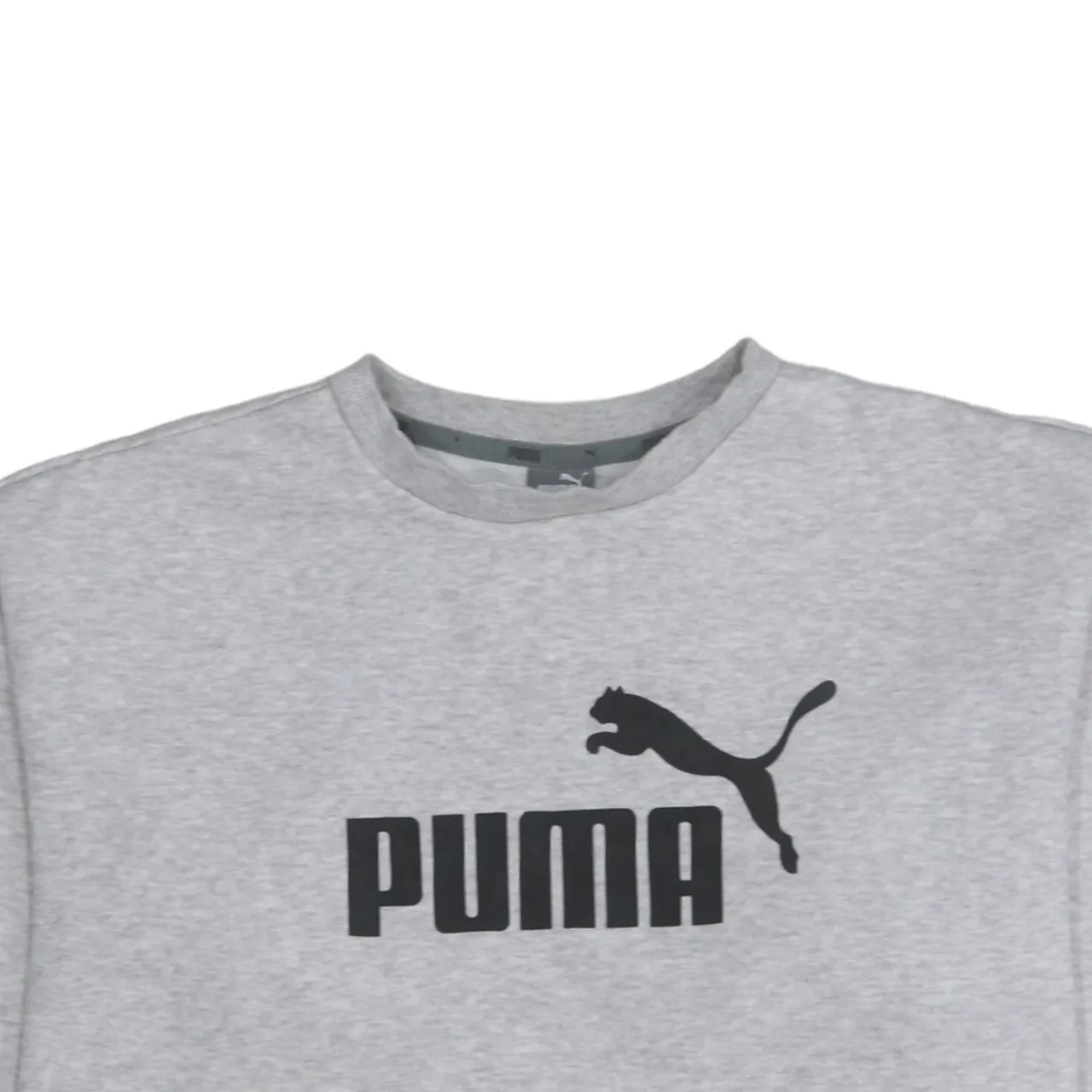 Puma 90's Spellout Crew Neck Sweatshirt Medium Grey sold by Vintage Club product image thumbnail 3