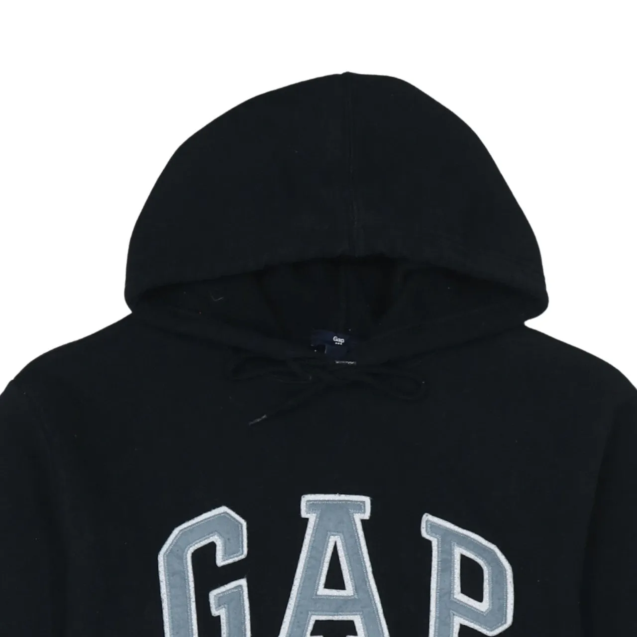 Gap 90's Spellout Pullover Hoodie Large Black sold by Vintage Club product image thumbnail 3