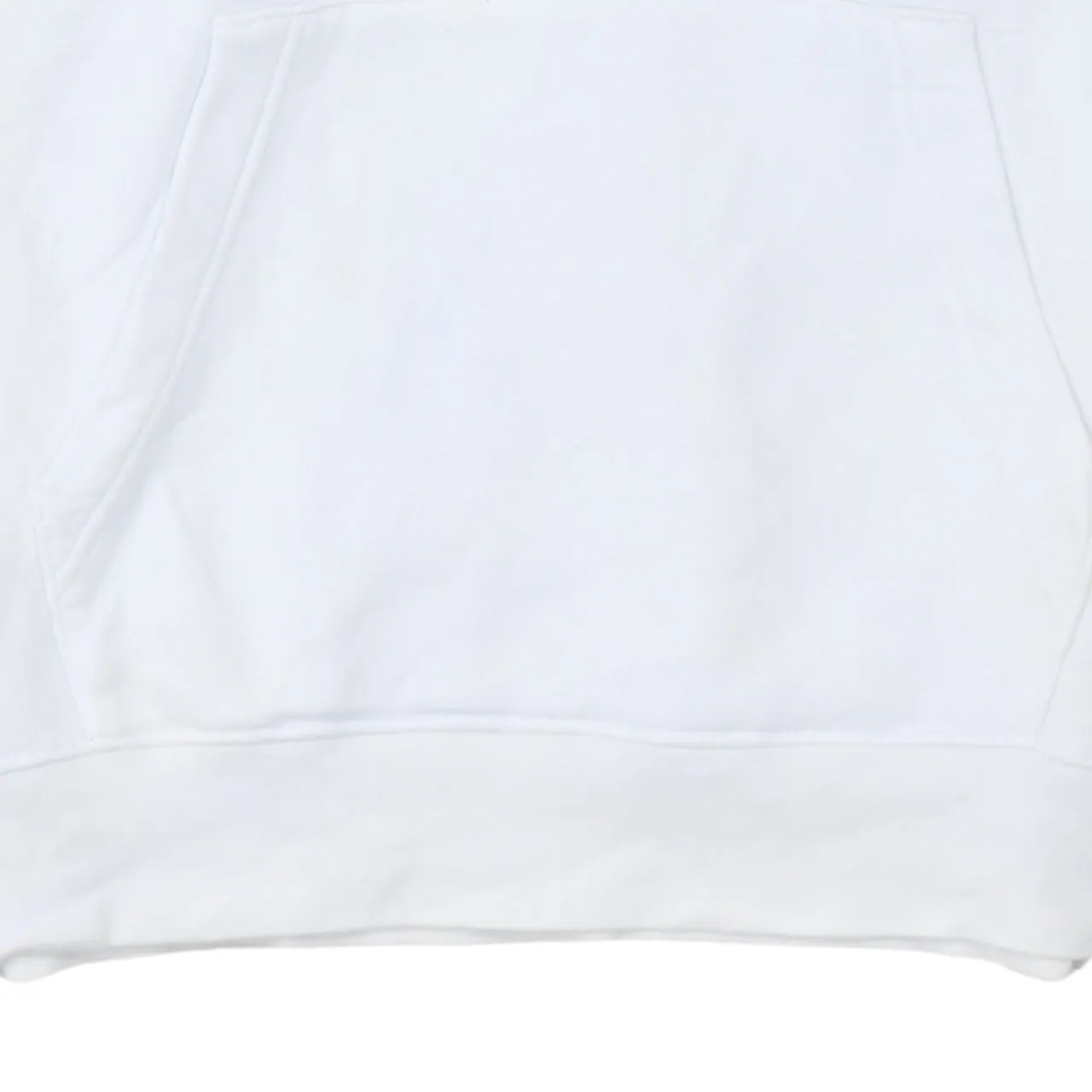 Nike 90's Center Middle Swoosh Pullover Hoodie Small White sold by Vintage Club product image thumbnail 4