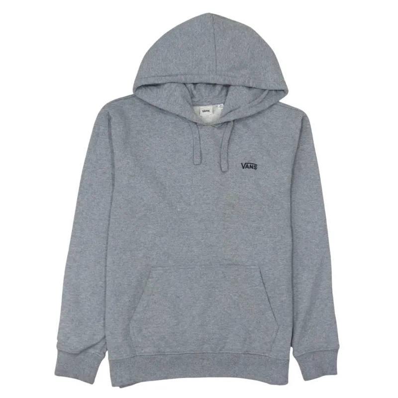 VANS 90's Drawstring Pockets Pullover Hoodie Medium Grey sold by Vintage Club