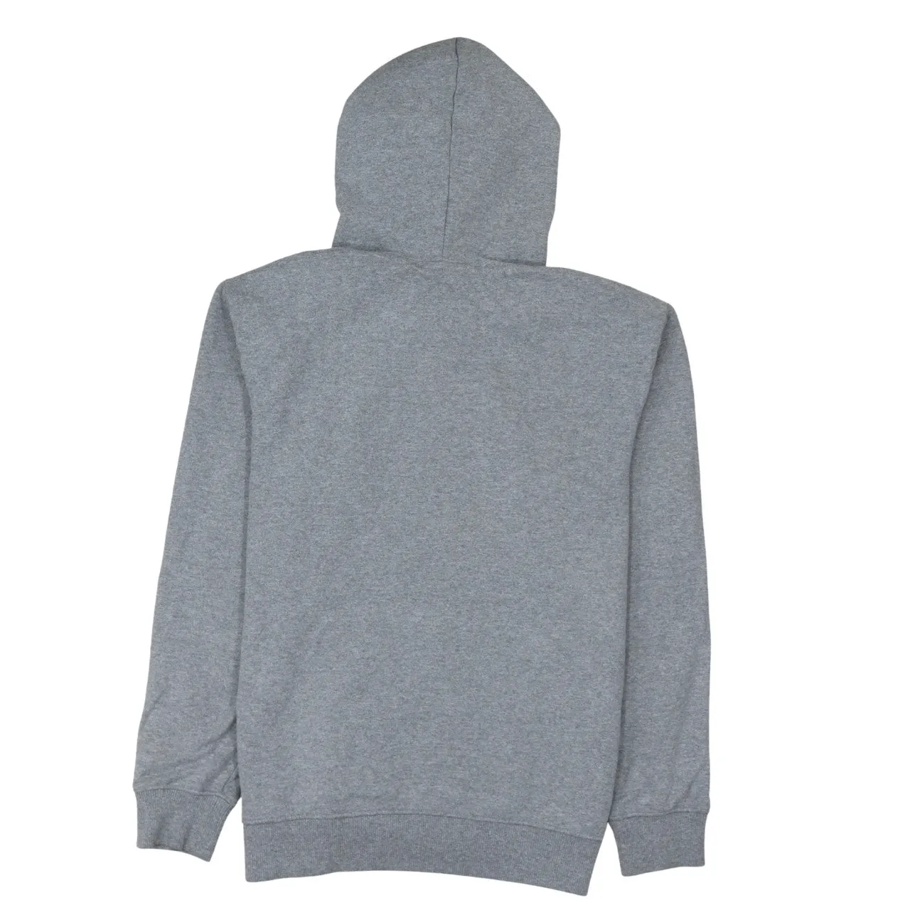Vans Grey Hoodie Women’s Medium Embroidered Chest Logo Drawstring Hood Front Pocket Sweatshirt sold by Vintage Club product image thumbnail 2
