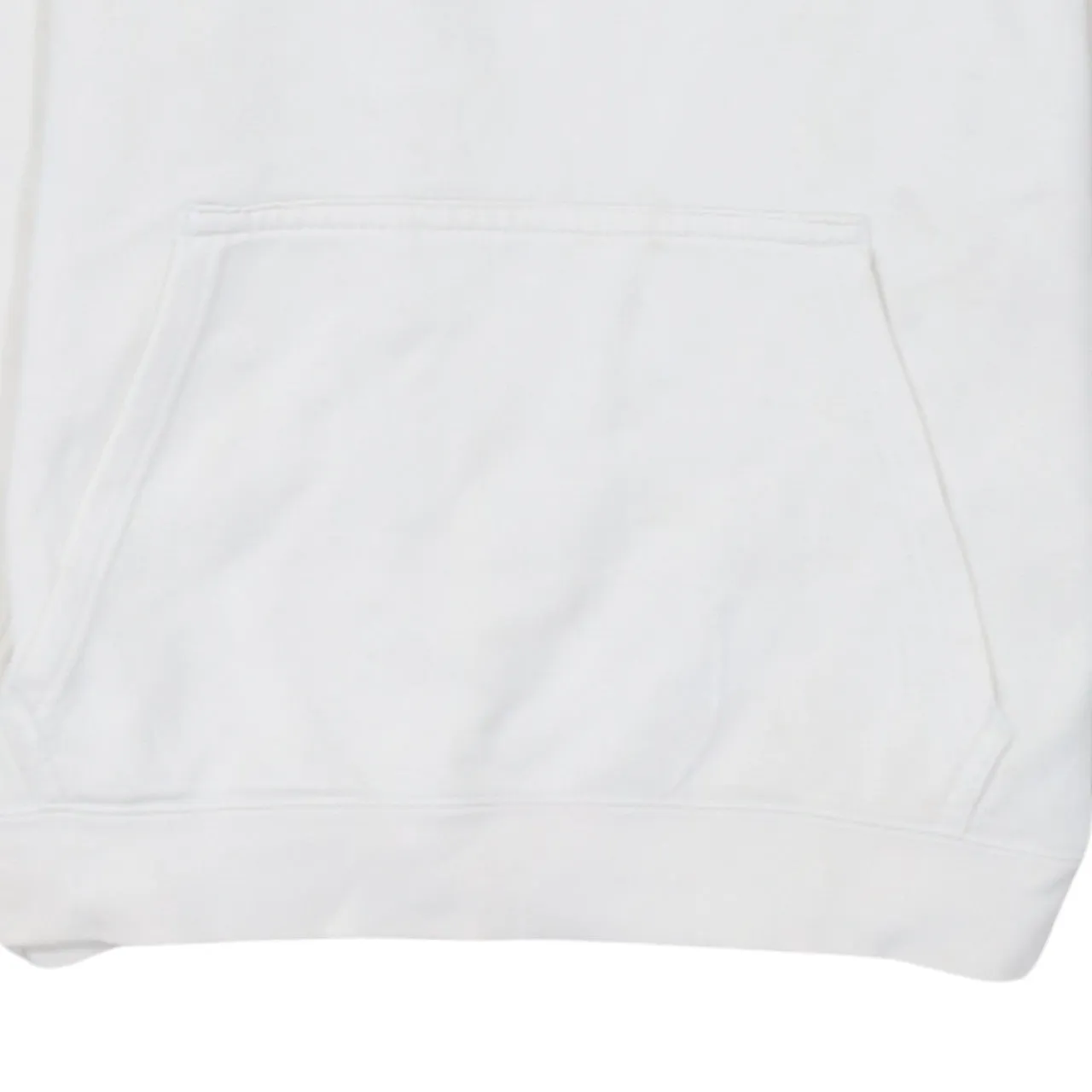 Nike 90's Center Middle Swoosh Pullover Hoodie Small White sold by Vintage Club product image thumbnail 4